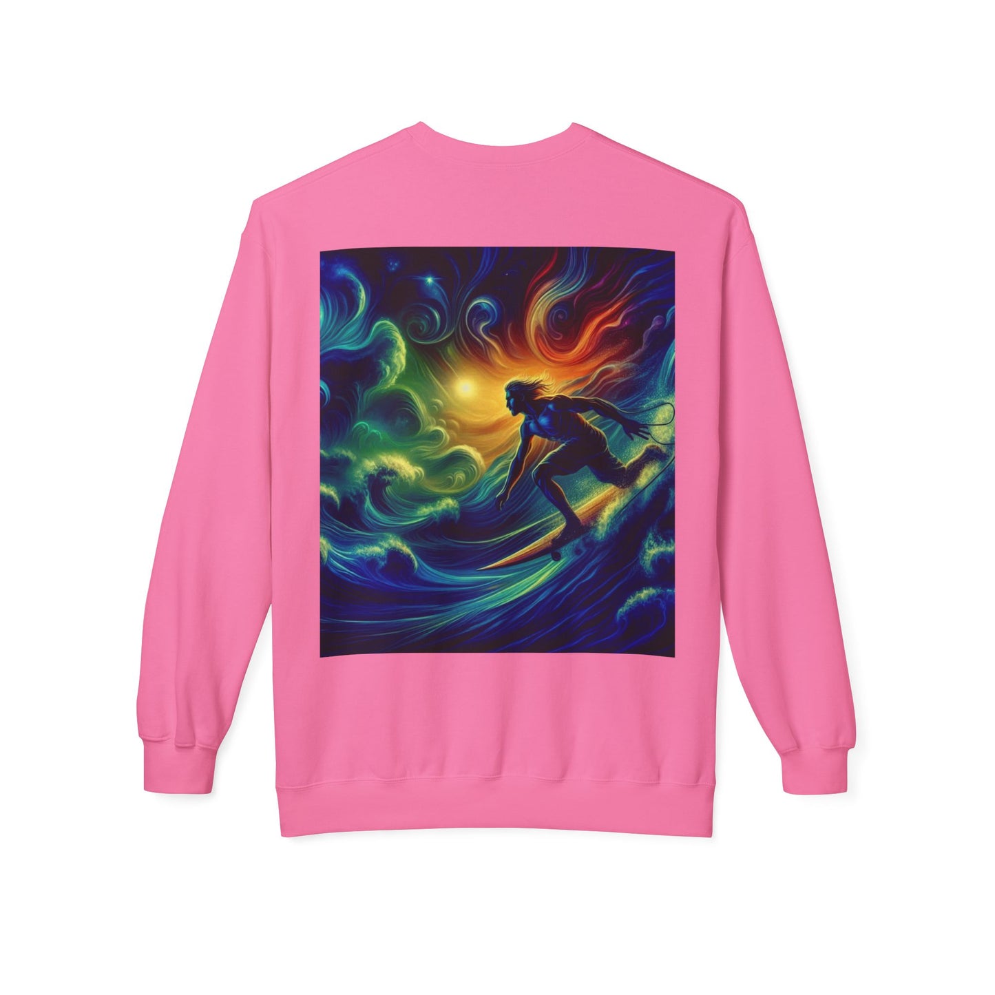 Juicy Clams Unisex Midweight Fleece Crewneck Sweatshirt (D028)