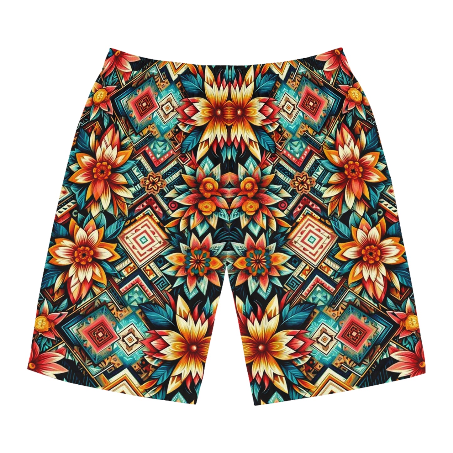 Juicy Clams Men's Board Shorts (H071)