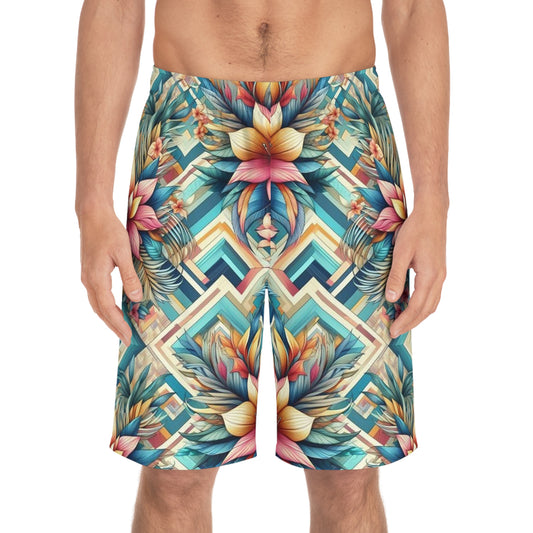 Juicy Clams Men's Board Shorts (1015)