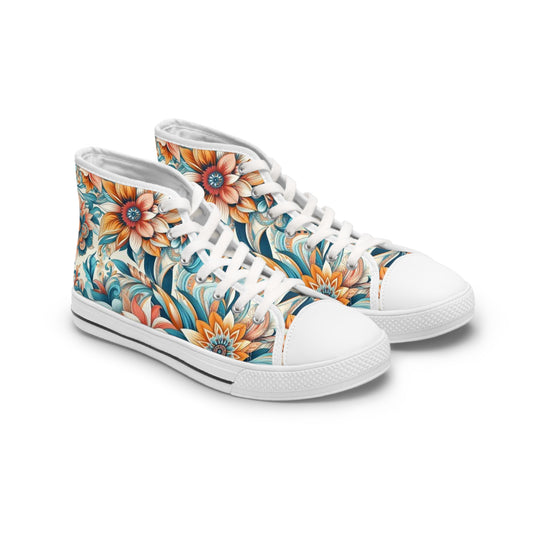 Juicy Clams Women's High Top Sneakers (1106)