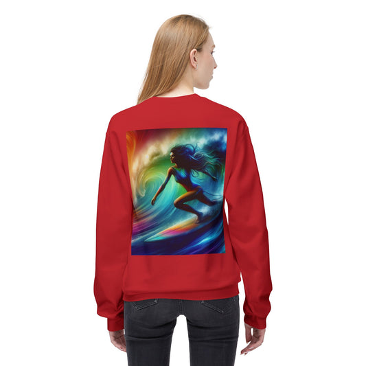 Juicy Clams Unisex Midweight Fleece Crewneck Sweatshirt (D036)