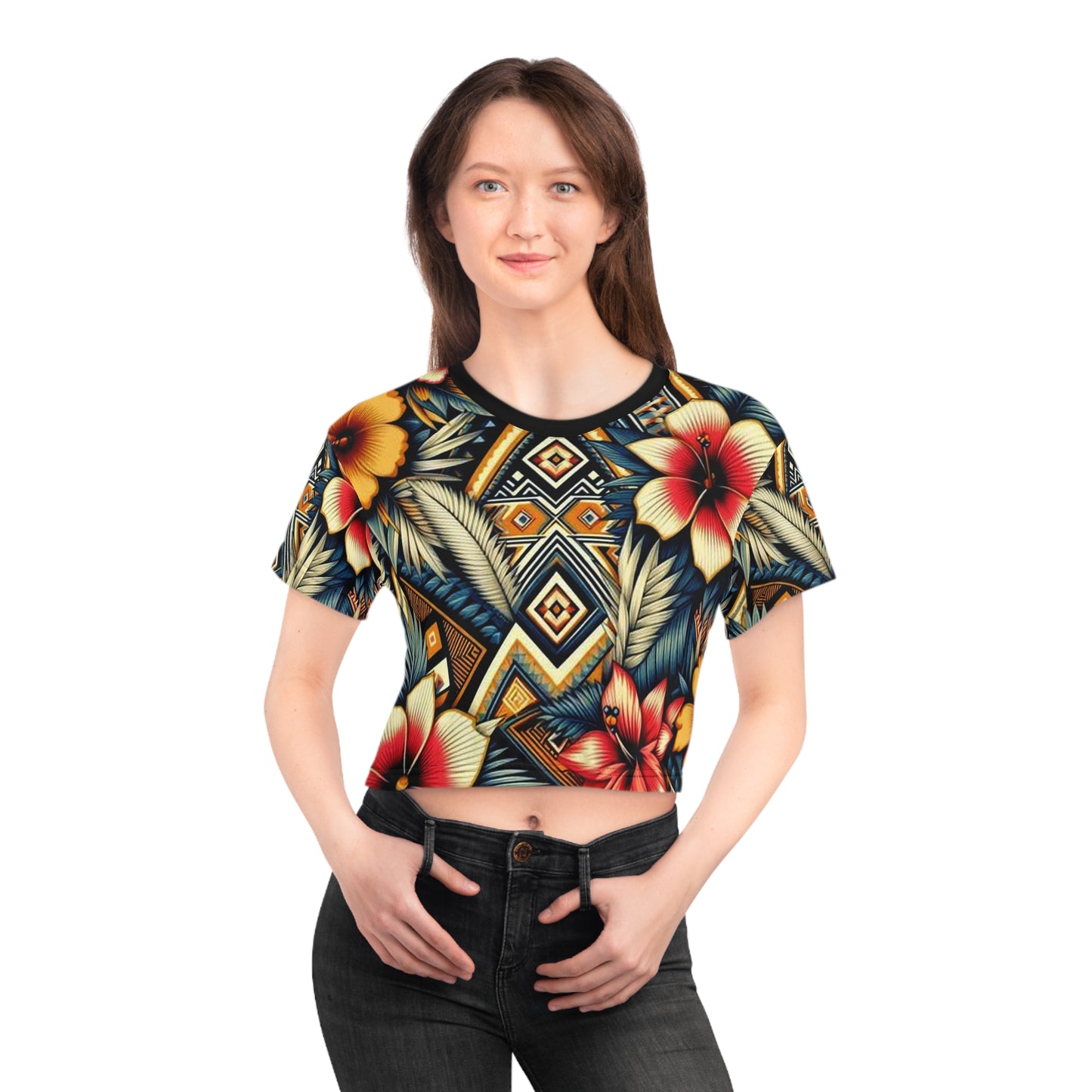 Juicy Clams Crop Top Tee (H014)