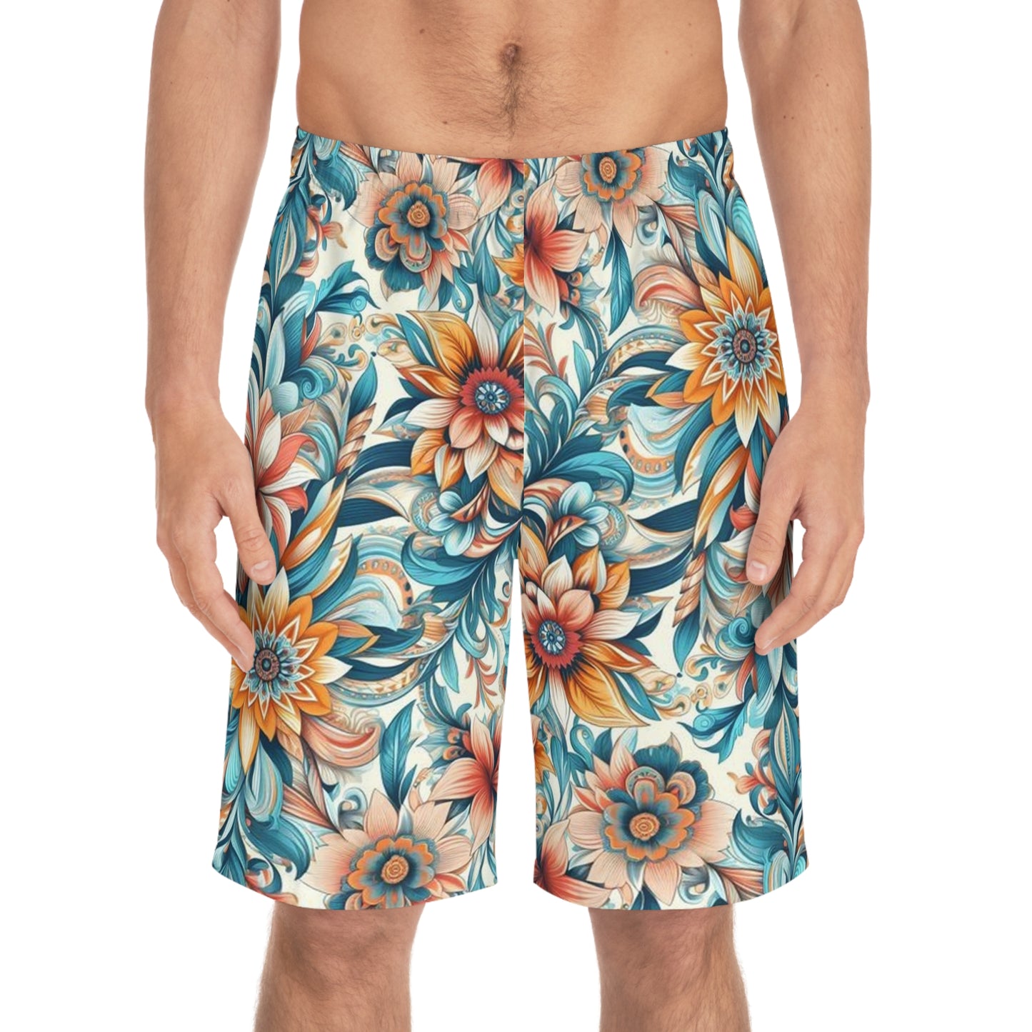 Juicy Clams Men's Board Shorts (1106)