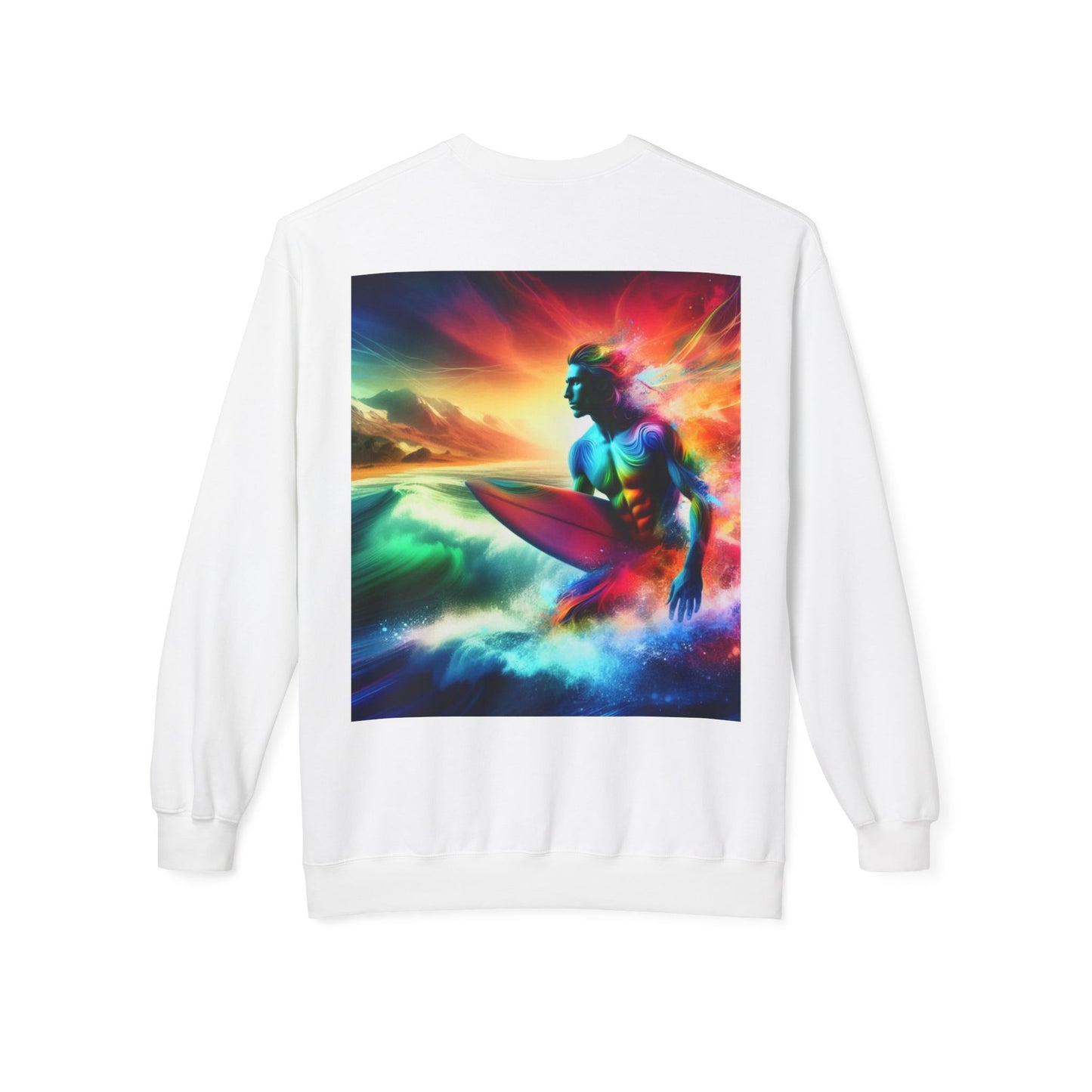 Juicy Clams Unisex Midweight Fleece Crewneck Sweatshirt (D002)