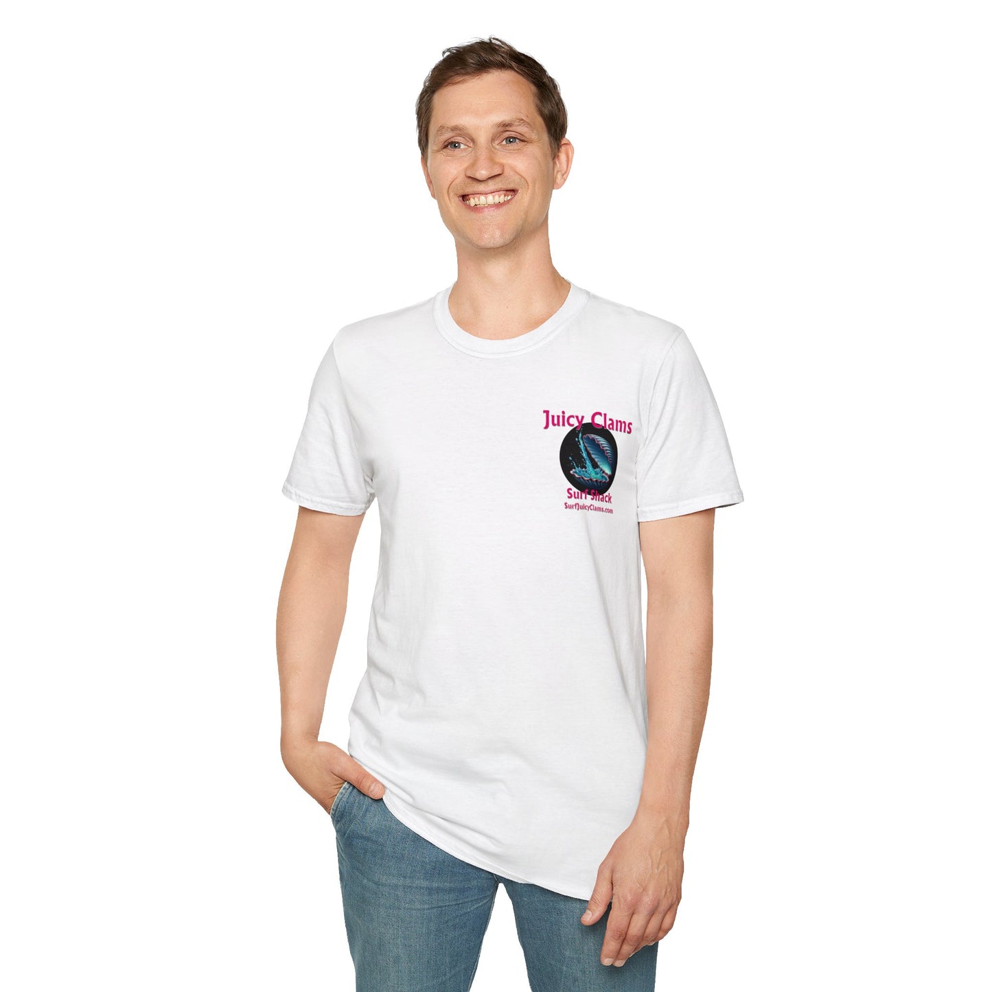 Juicy Clams Unisex Logo T-Shirt (L010)