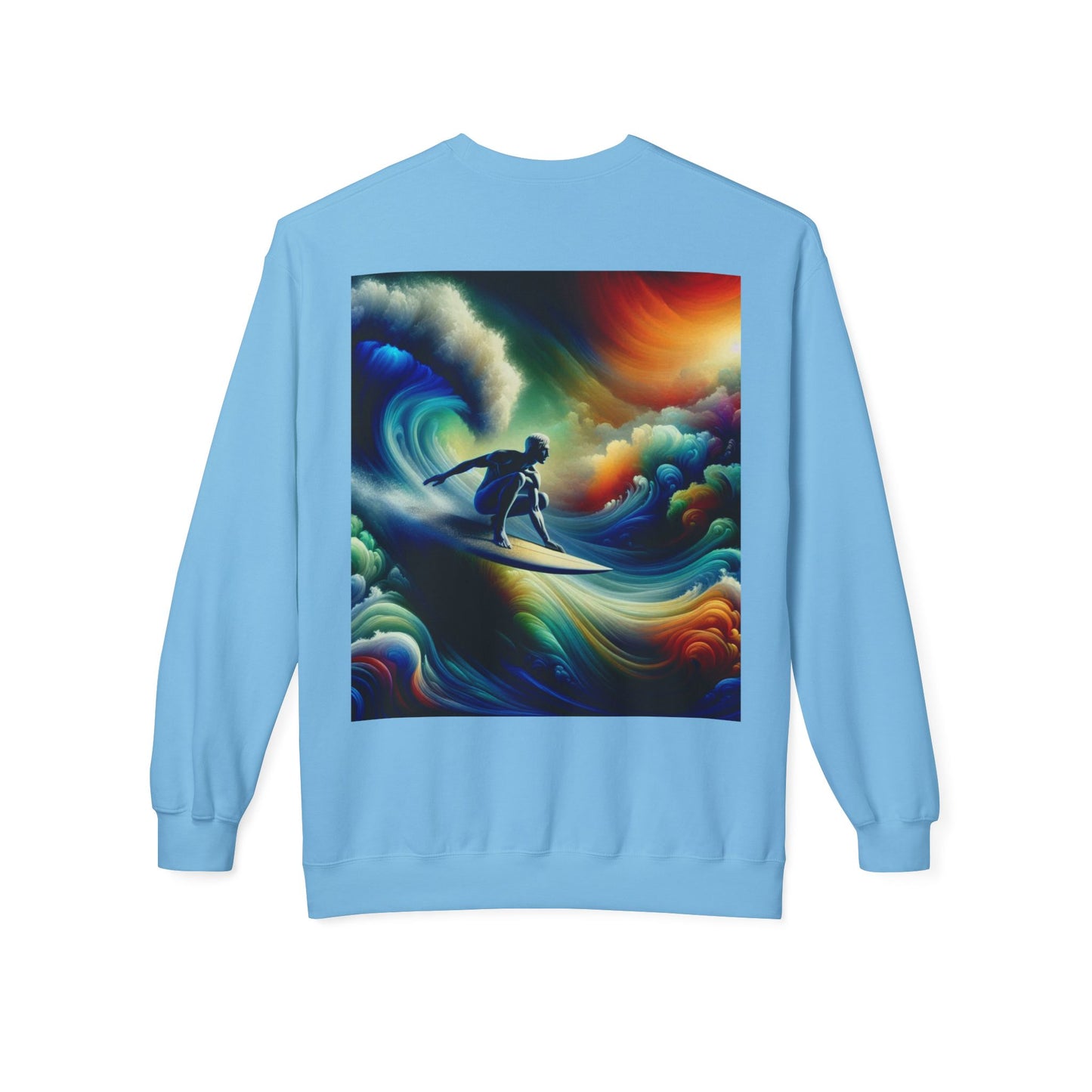 Juicy Clams Unisex Midweight Fleece Crewneck Sweatshirt (D048)