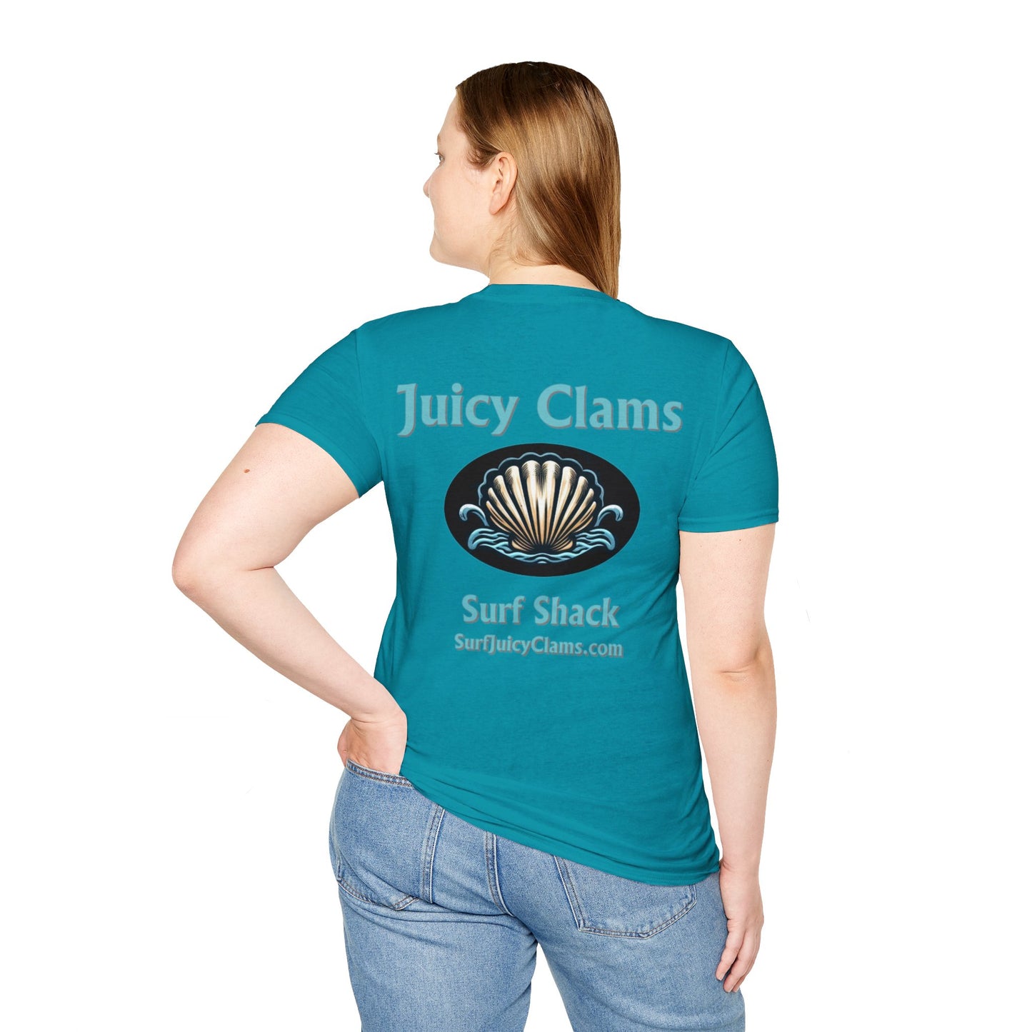 Juicy Clams Unisex Logo T-Shirt (L003)