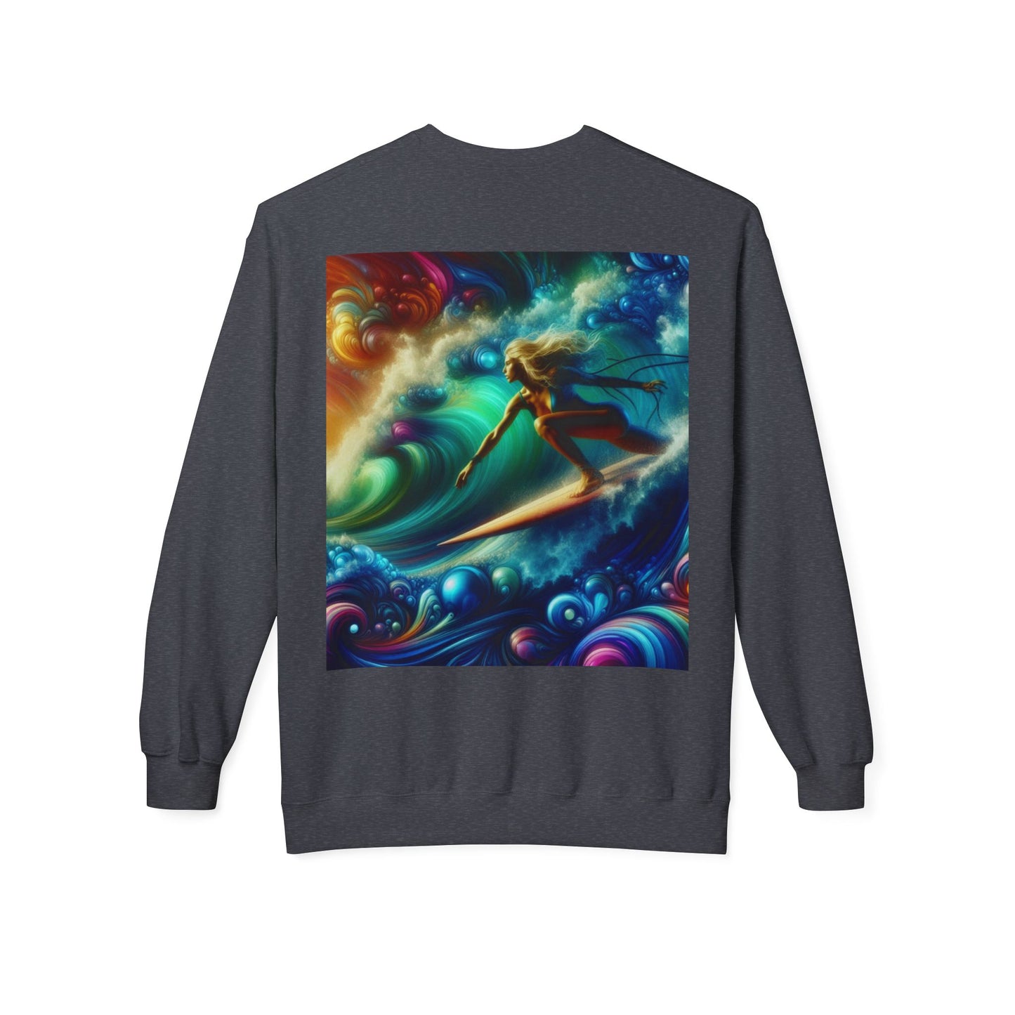 Juicy Clams Unisex Midweight Fleece Crewneck Sweatshirt (D010)