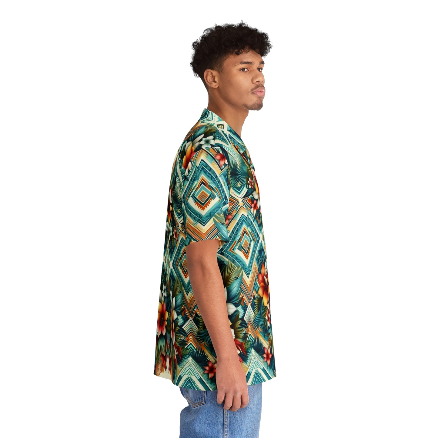 Juicy Clams Men's Hawaiian Shirt (H020)