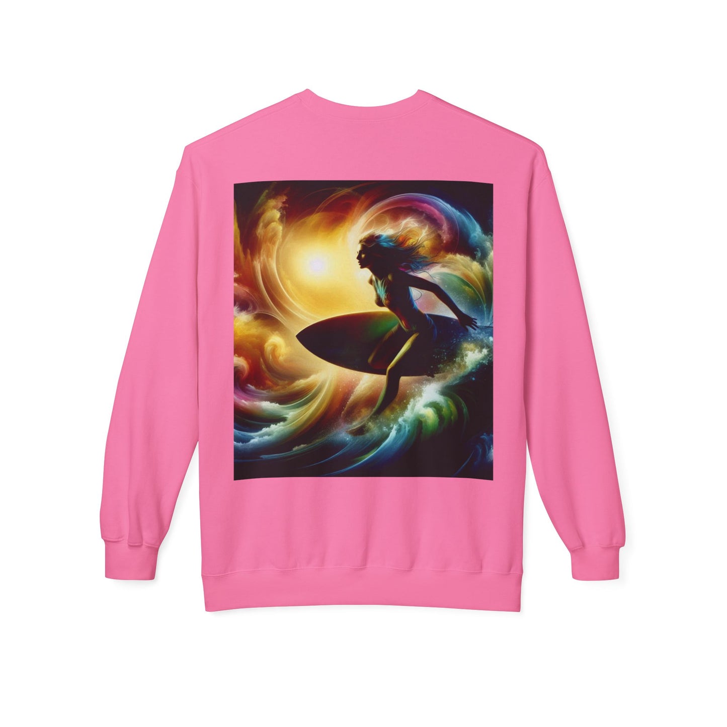 Juicy Clams Unisex Midweight Fleece Crewneck Sweatshirt (D008)