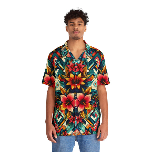 Juicy Clams Men's Hawaiian Shirt (1067)