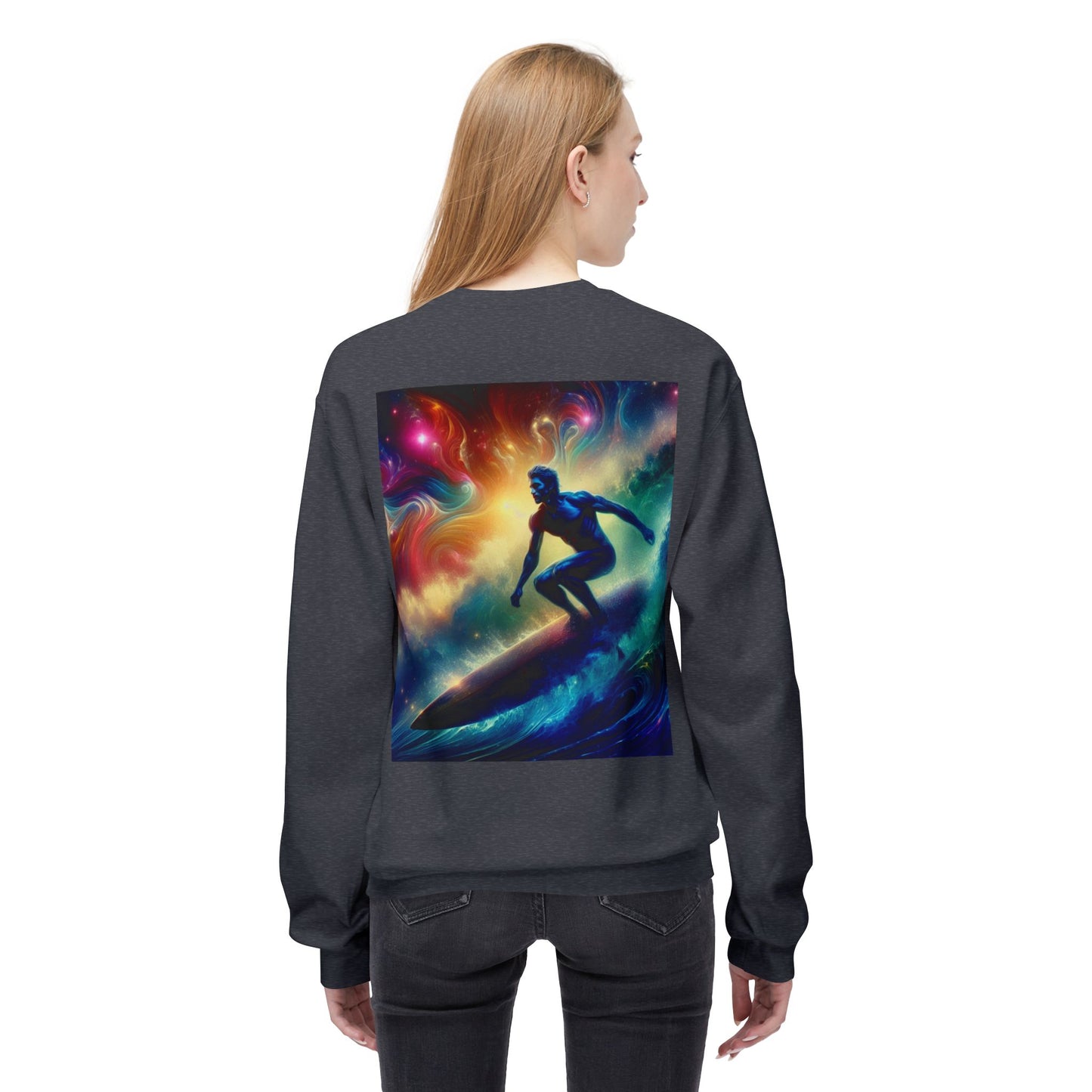 Juicy Clams Unisex Midweight Fleece Crewneck Sweatshirt (D019)