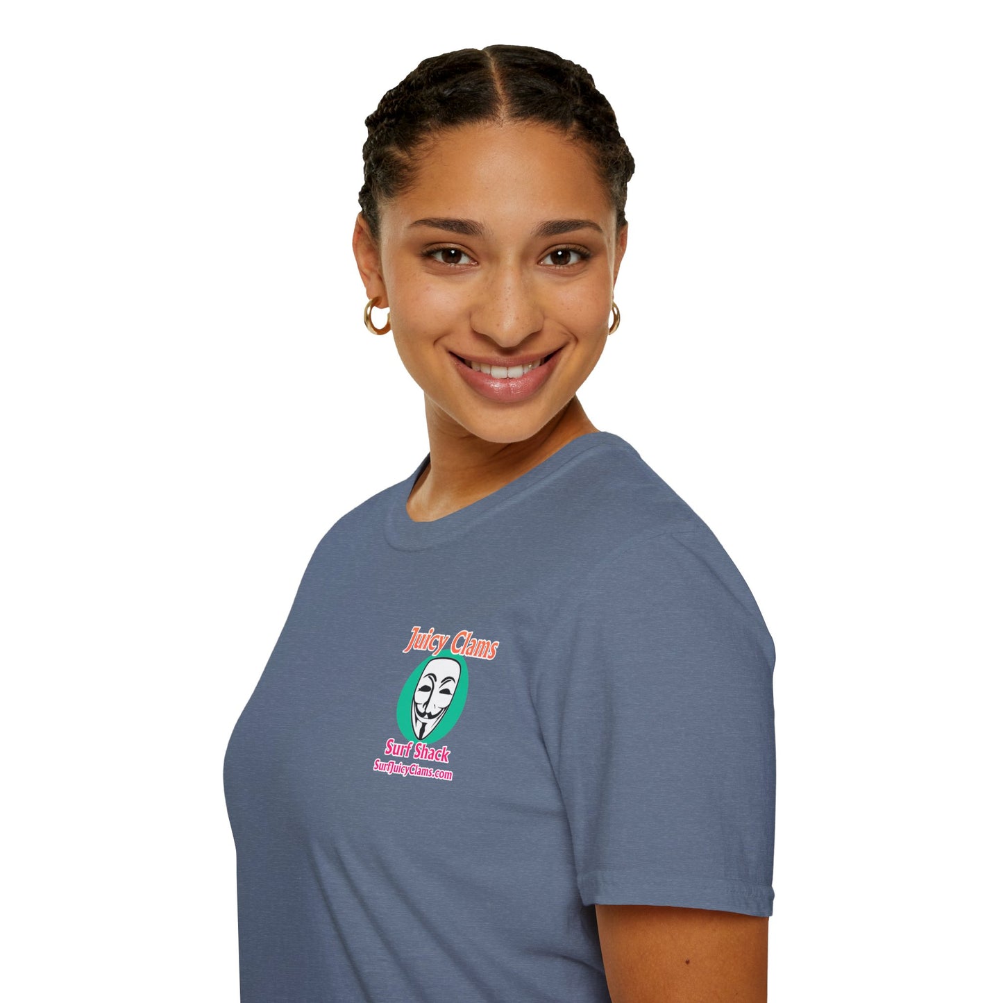 Juicy Clams Unisex Logo T-Shirt (L030)