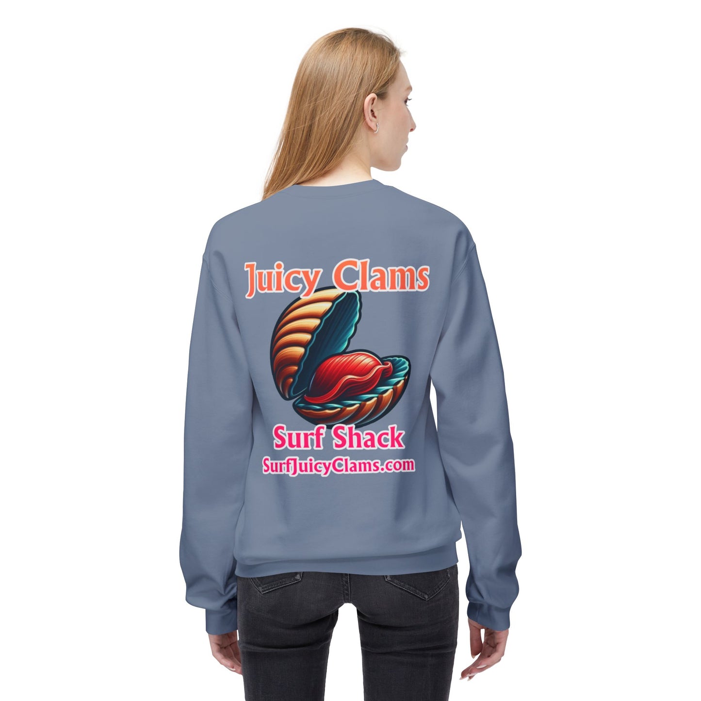Juicy Clams Unisex Midweight Sweatshirt (A024)