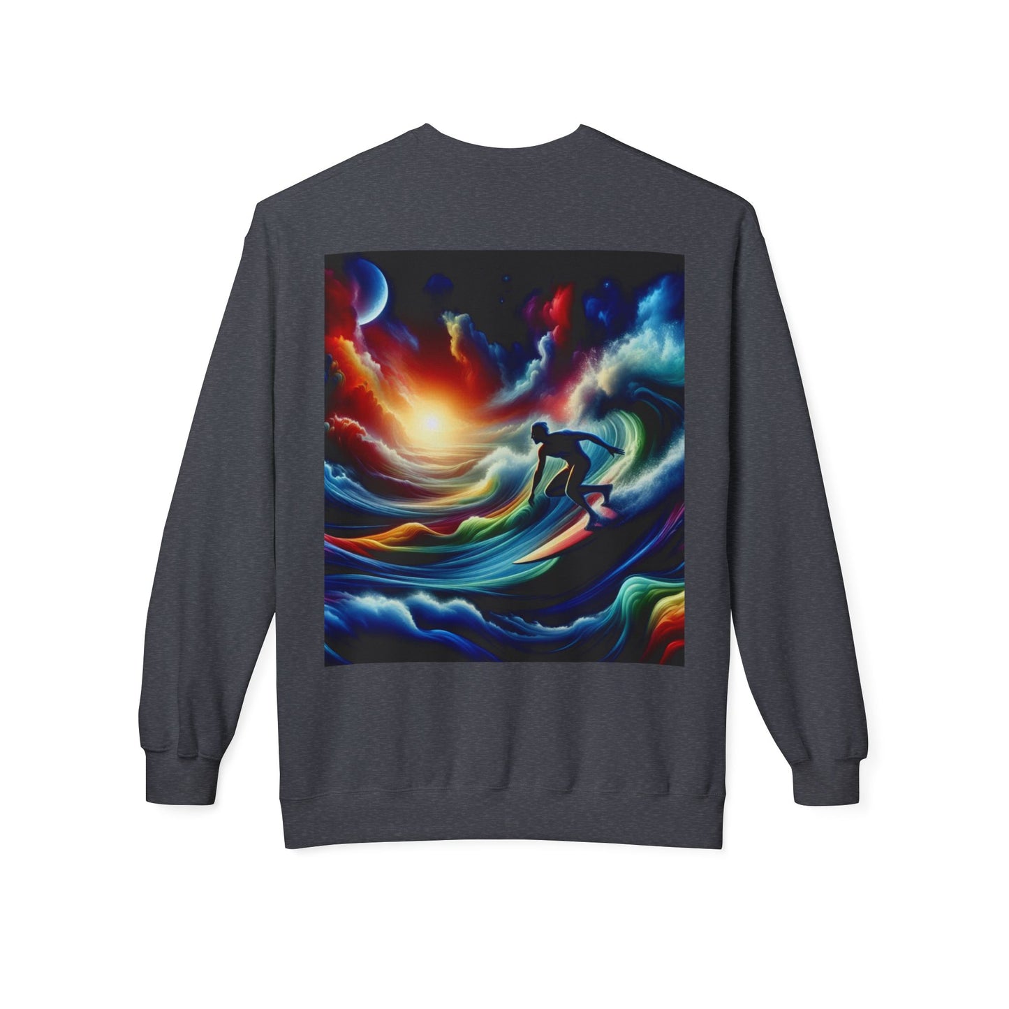 Juicy Clams Unisex Midweight Fleece Crewneck Sweatshirt (D032)