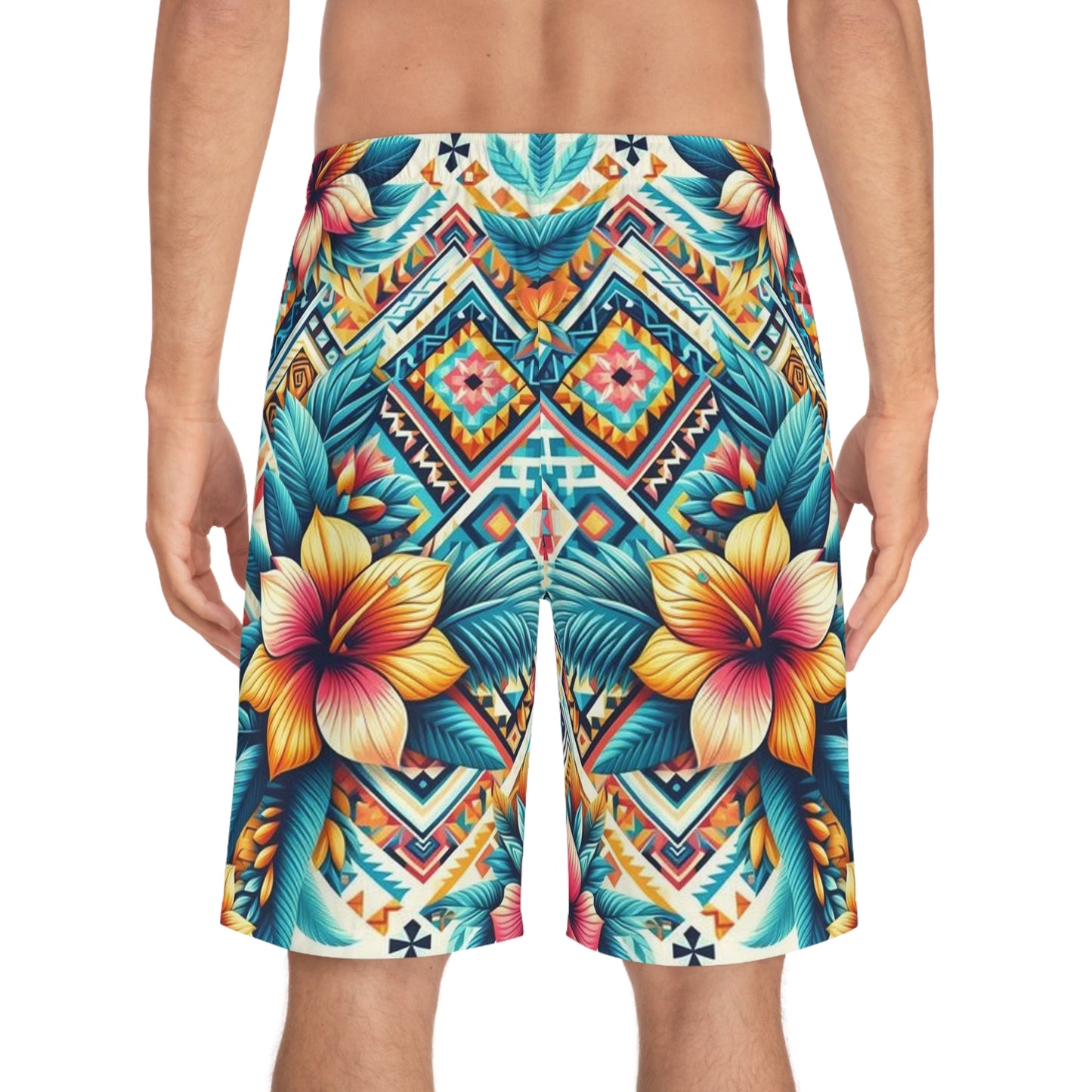 Juicy Clams Men's Board Shorts (1007)