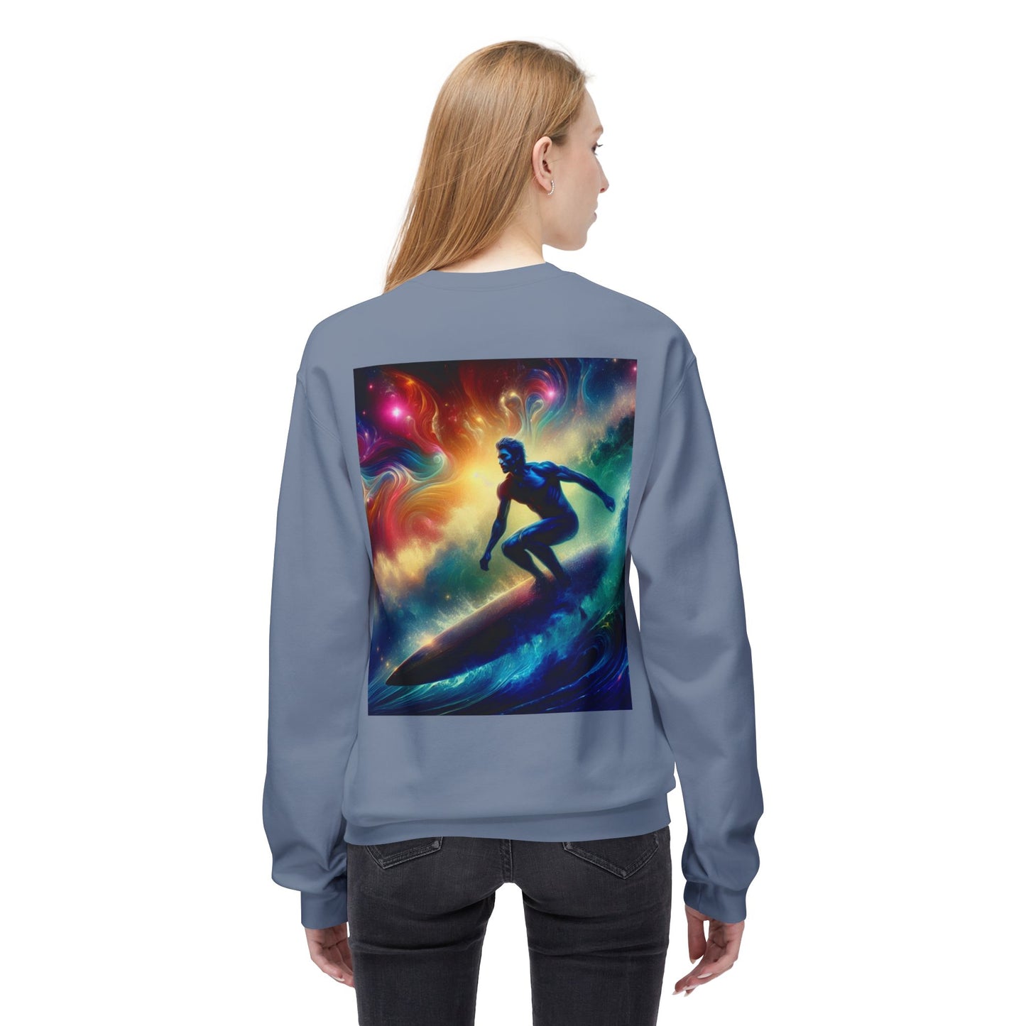 Juicy Clams Unisex Midweight Fleece Crewneck Sweatshirt (D019)