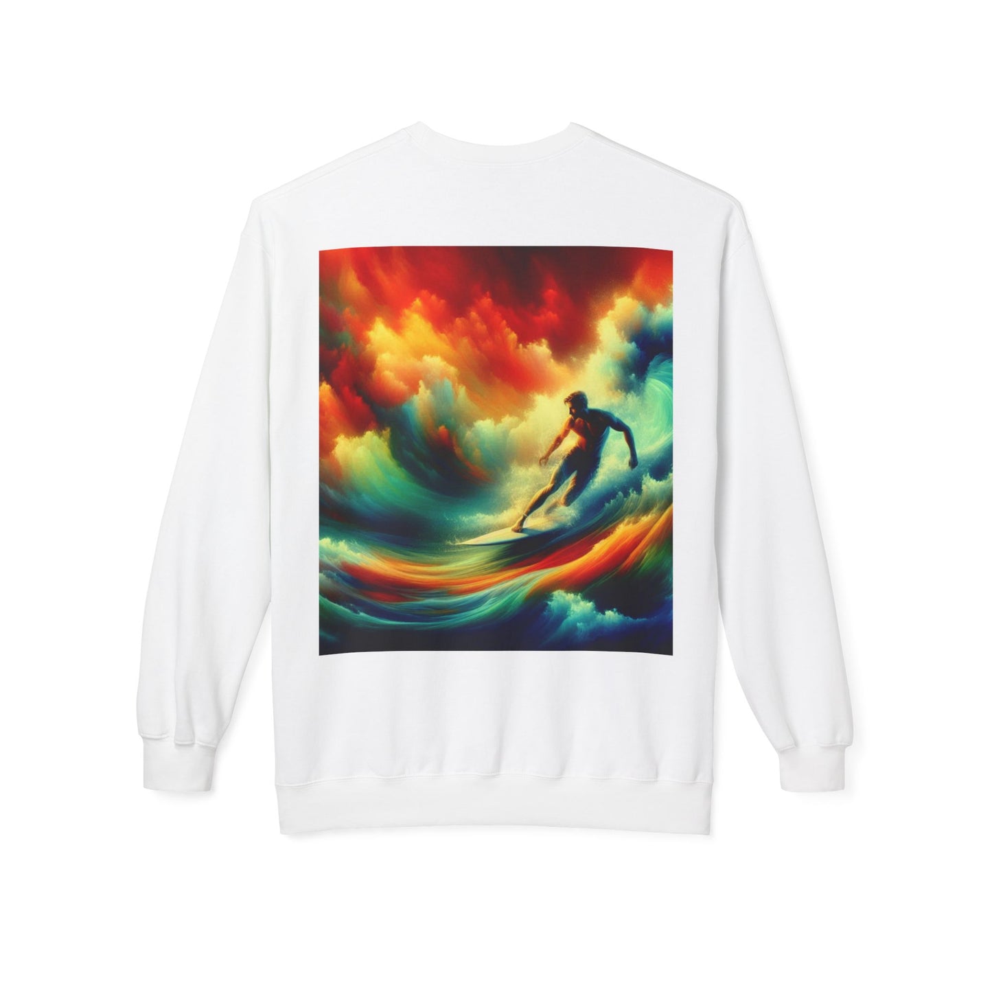 Juicy Clams Unisex Midweight Fleece Crewneck Sweatshirt (D031)