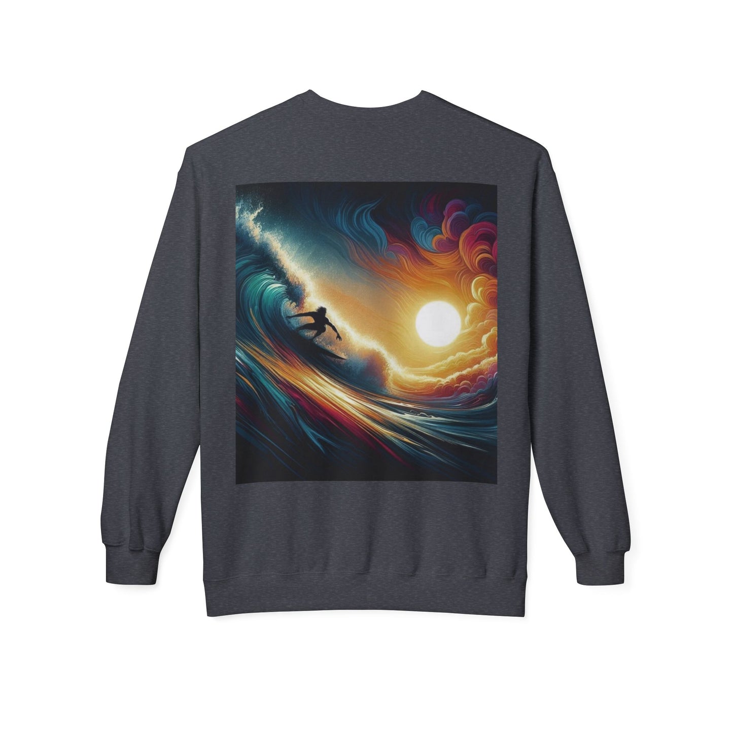 Juicy Clams Unisex Midweight Fleece Crewneck Sweatshirt (V037)