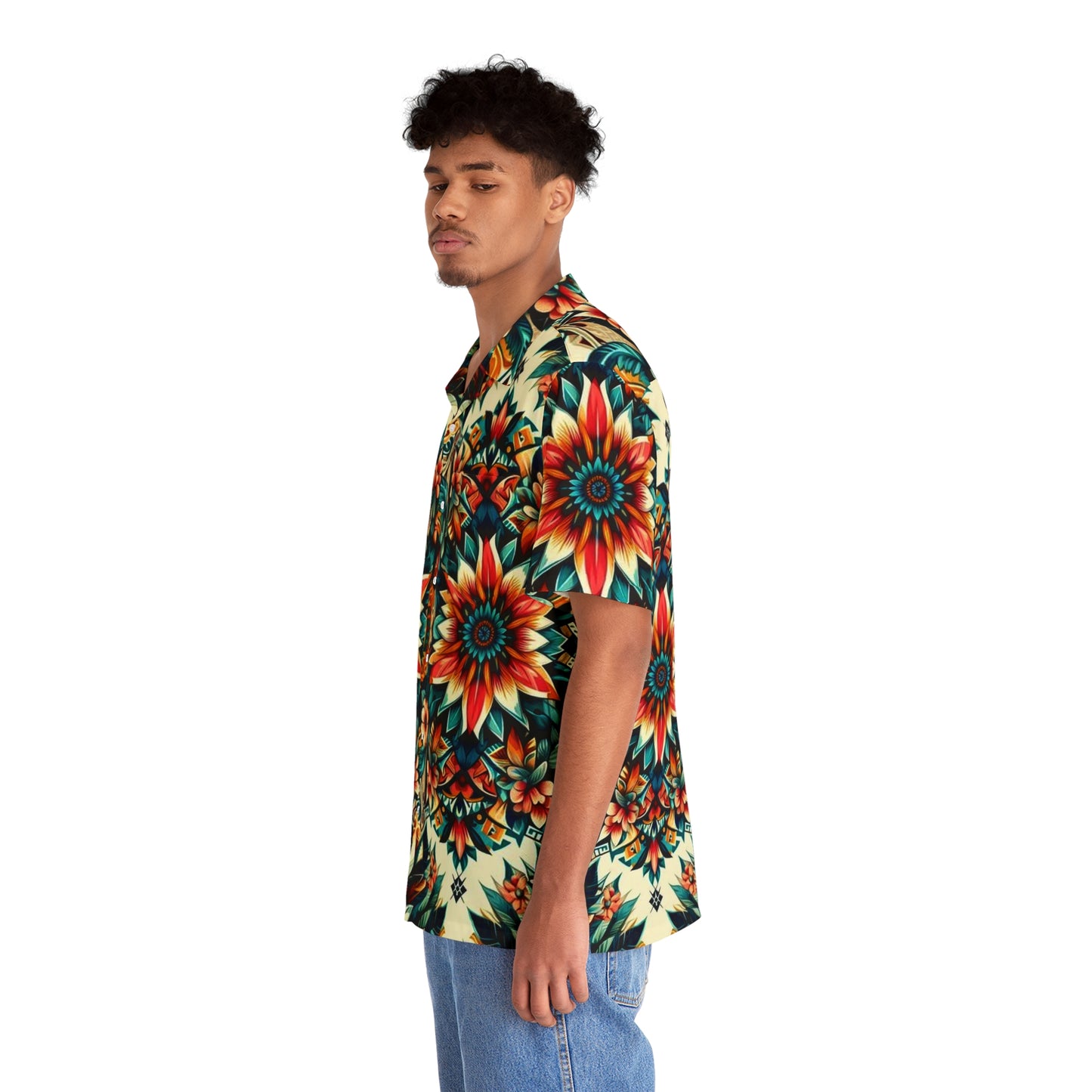 Juicy Clams Men's Hawaiian Shirt (H025)