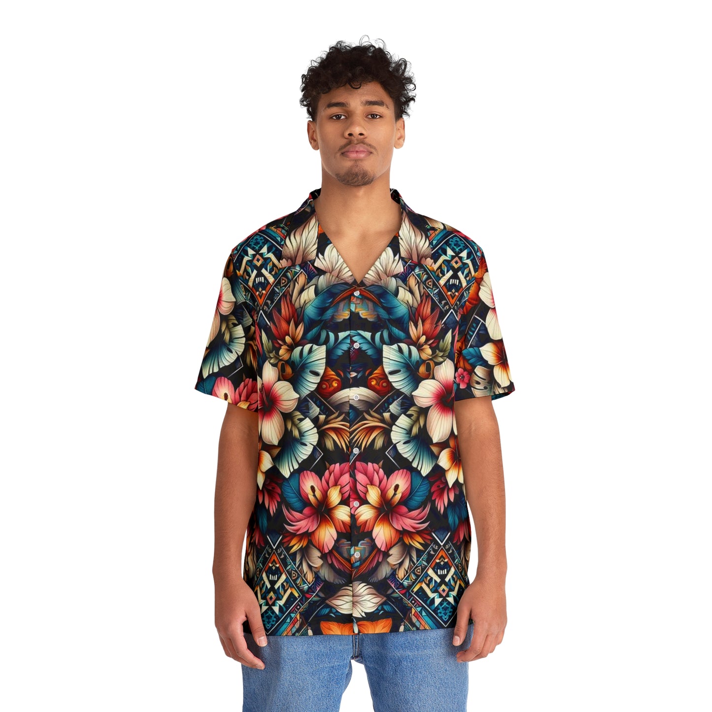 Juicy Clams Men's Hawaiian Shirt (H156)
