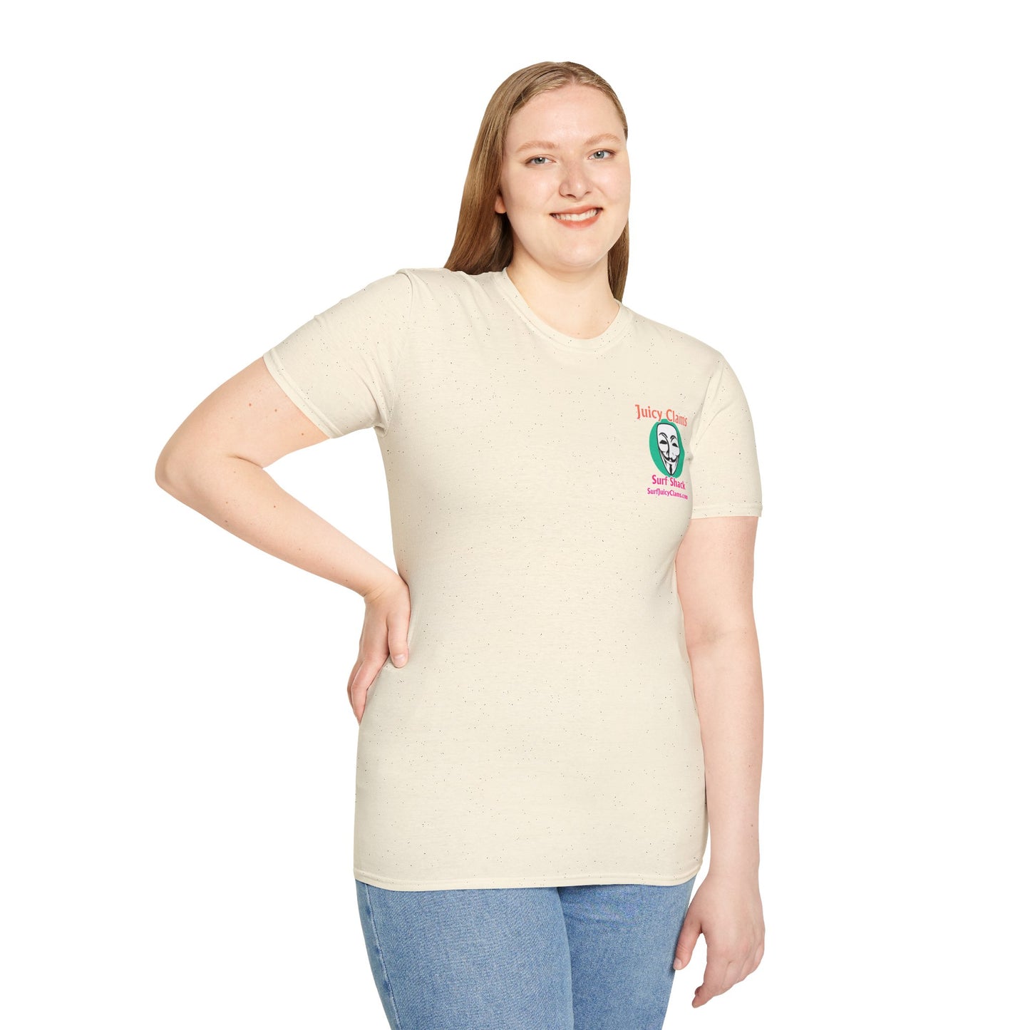 Juicy Clams Unisex Logo T-Shirt (L030)