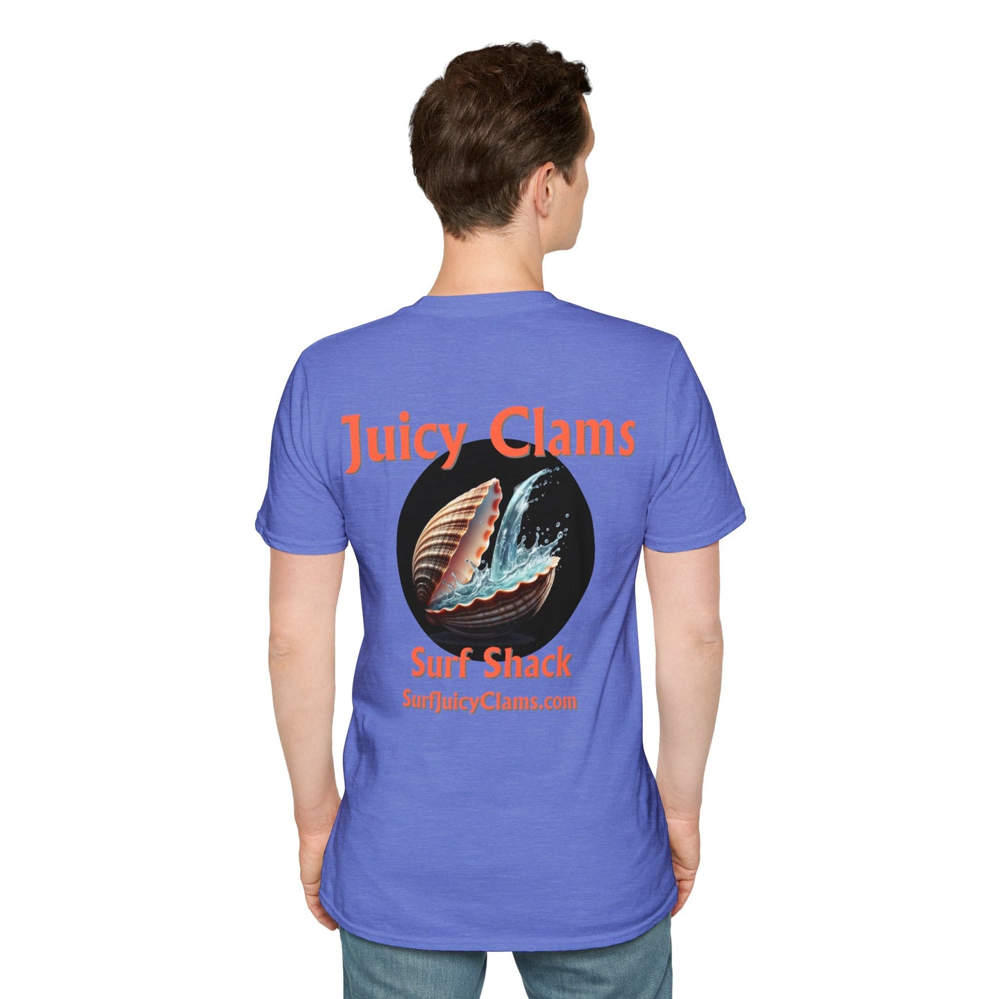 Juicy Clams Unisex Logo T-Shirt (L007)