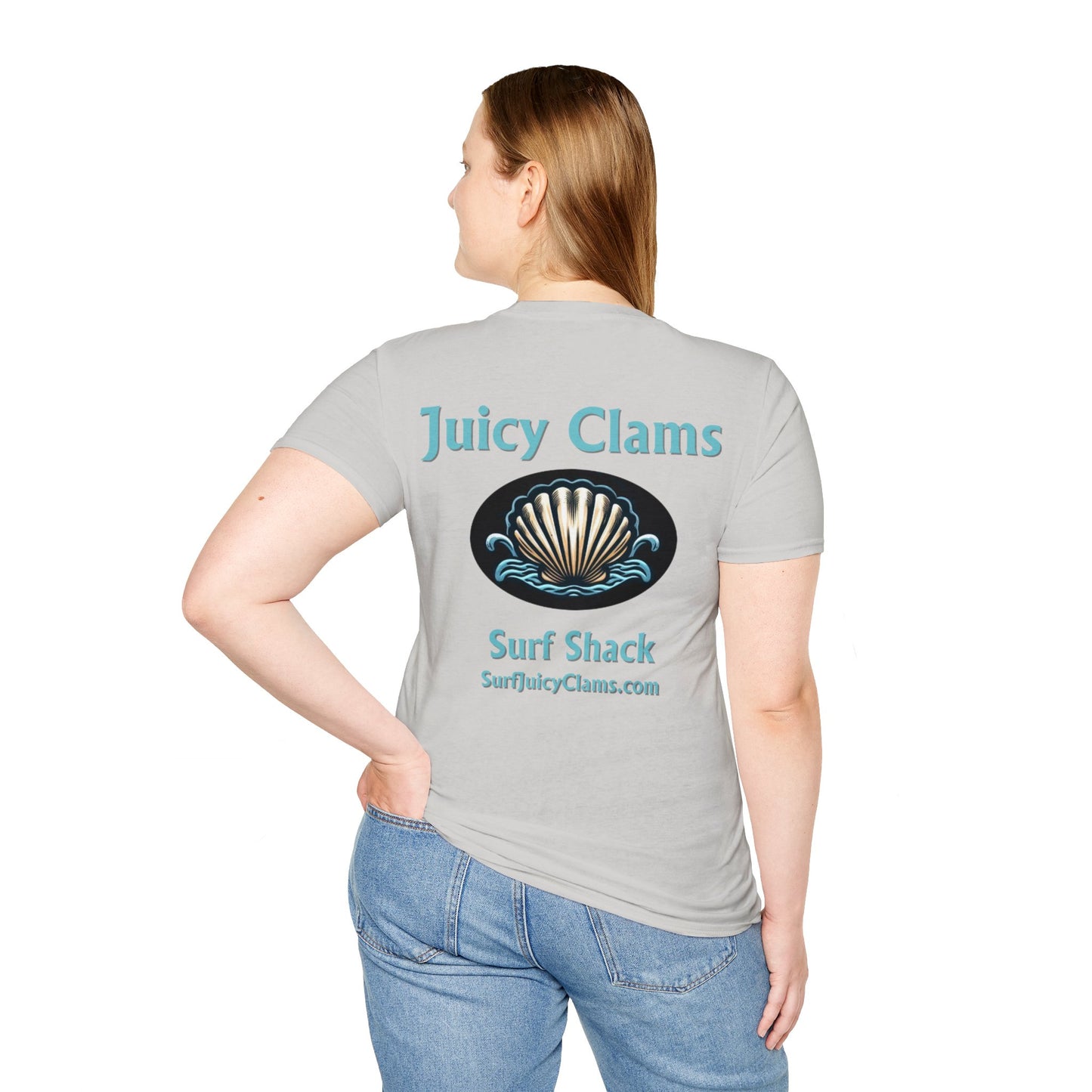 Juicy Clams Unisex Logo T-Shirt (L003)