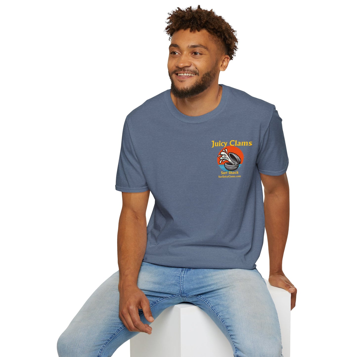 Juicy Clams Unisex Logo T-Shirt (L005)