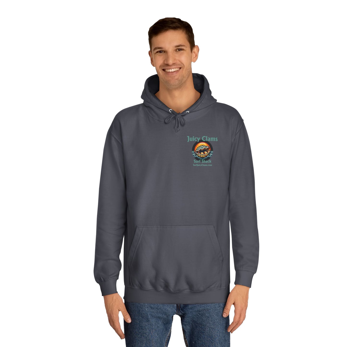 Juicy Clams Unisex College Hoodie (L002)