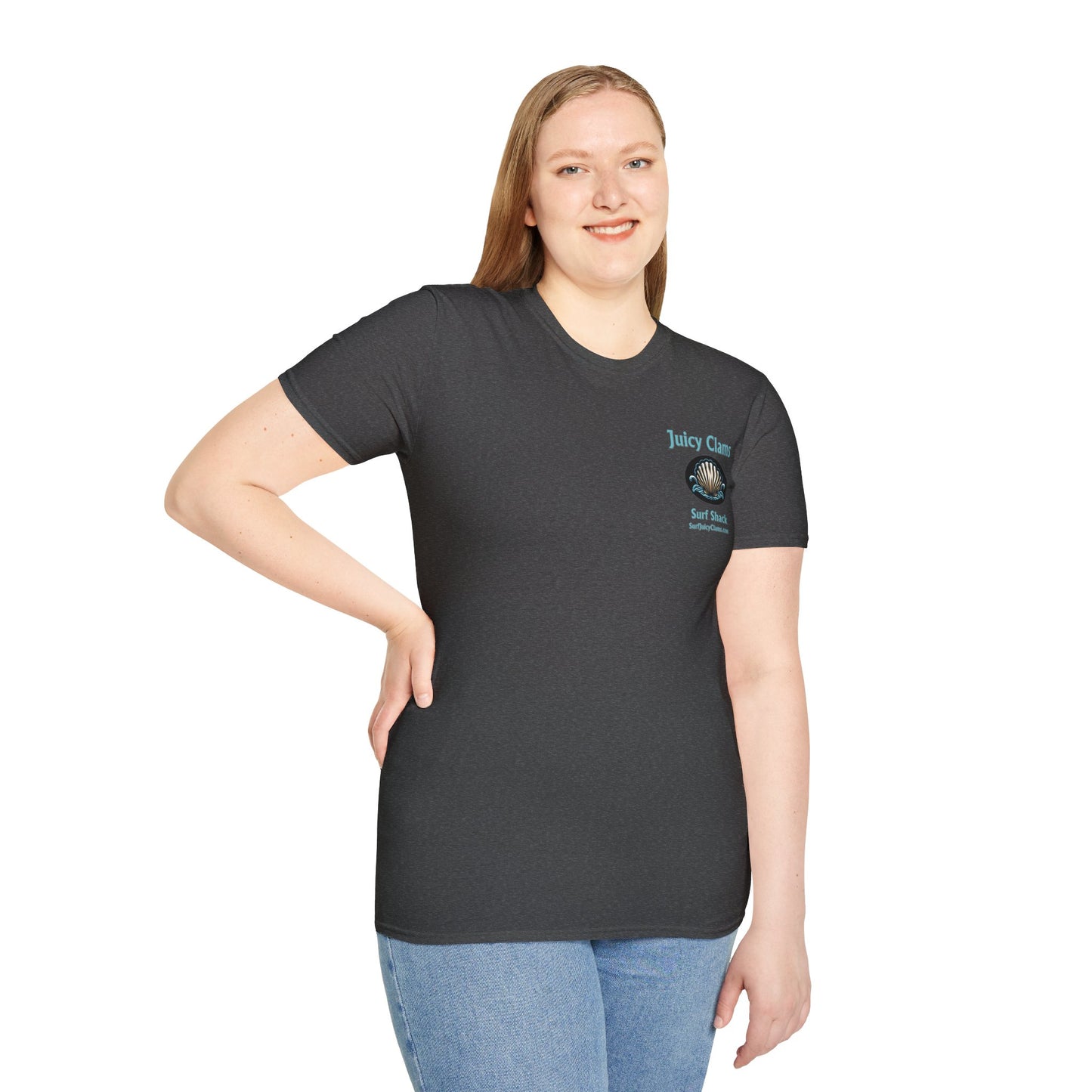 Juicy Clams Unisex Logo T-Shirt (L003)