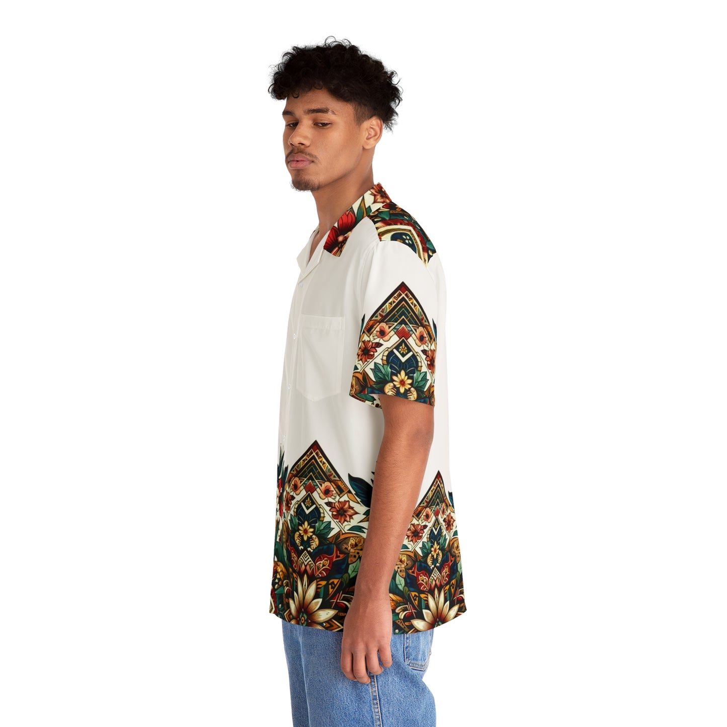 Juicy Clams Men's Hawaiian Shirt (H157)