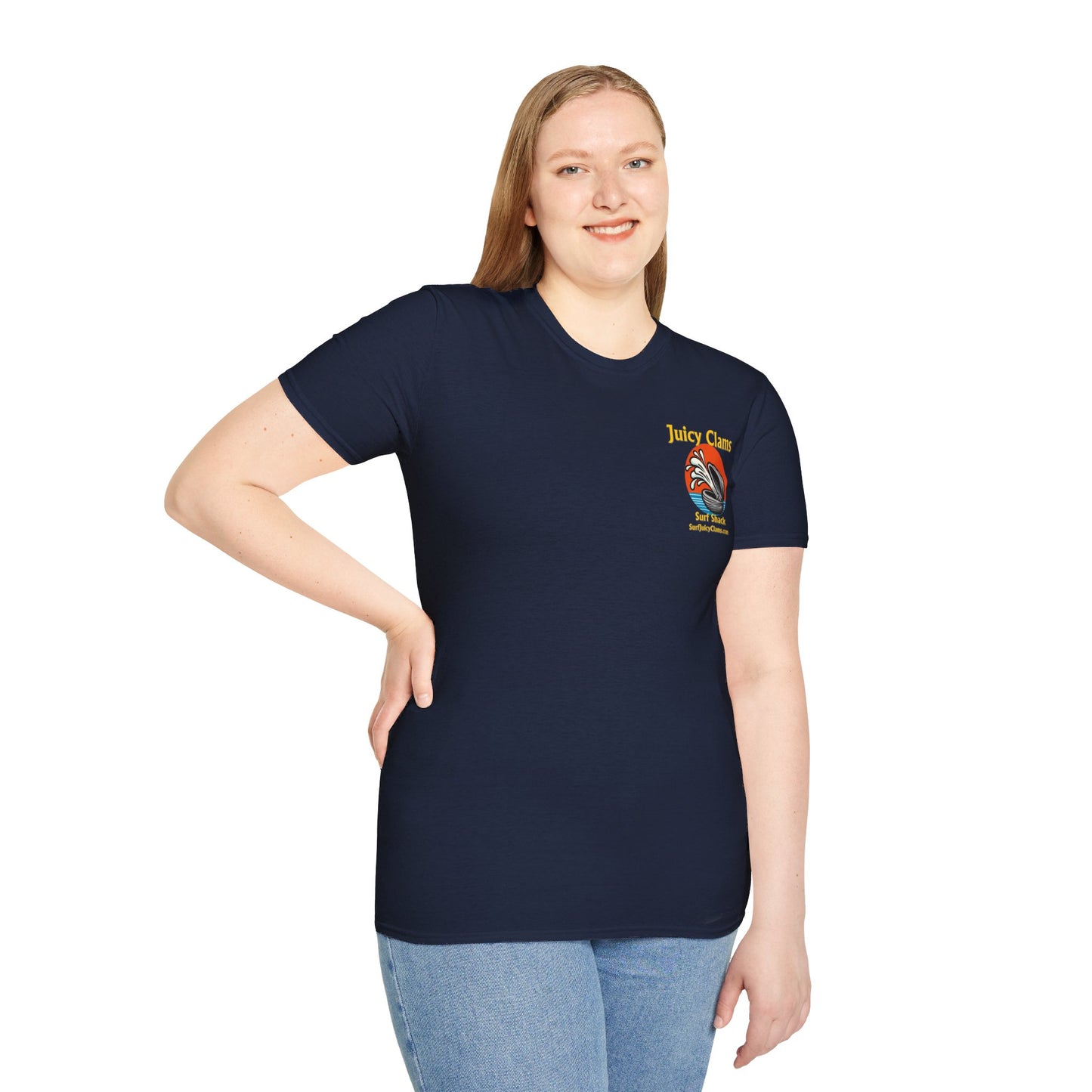 Juicy Clams Unisex Logo T-Shirt (L005)