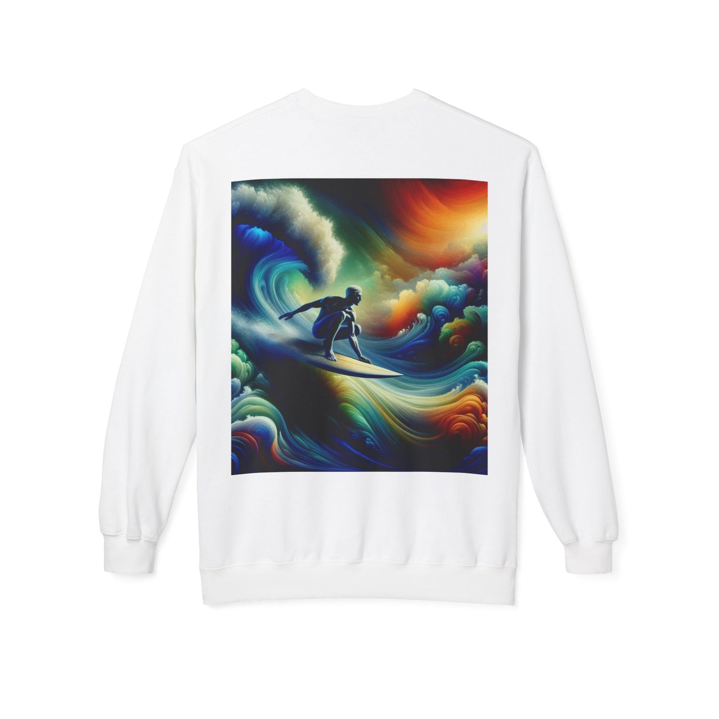 Juicy Clams Unisex Midweight Fleece Crewneck Sweatshirt (D048)