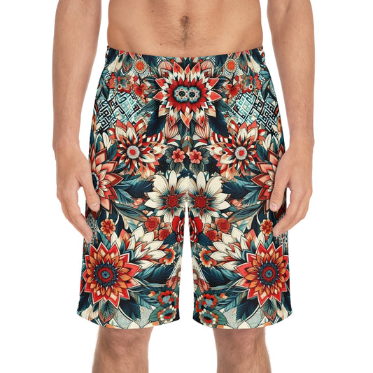 Juicy Clams Men's Board Shorts (H046)