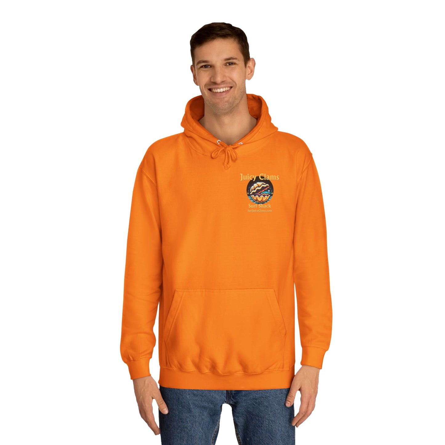 Juicy Clams Unisex College Hoodie (L008)