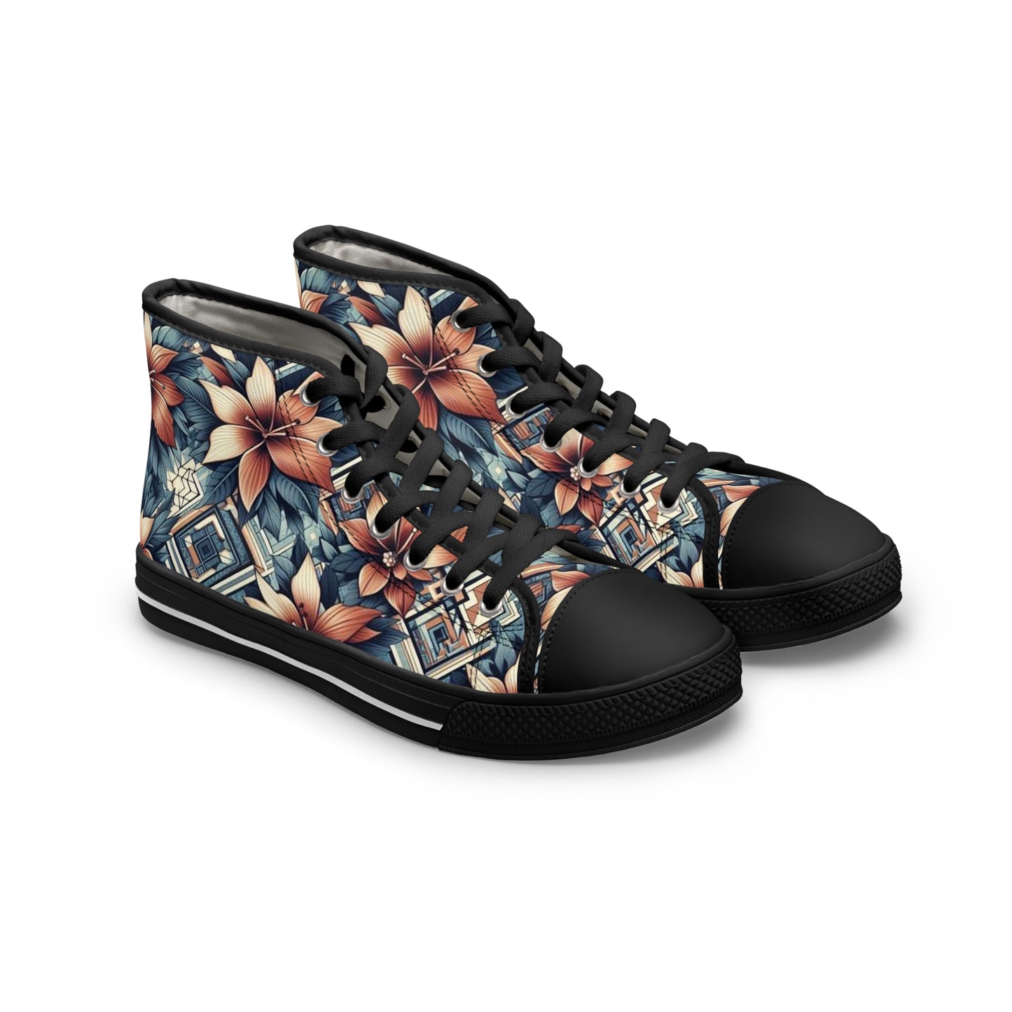 Juicy Clams Women's High Top Sneakers (1167)