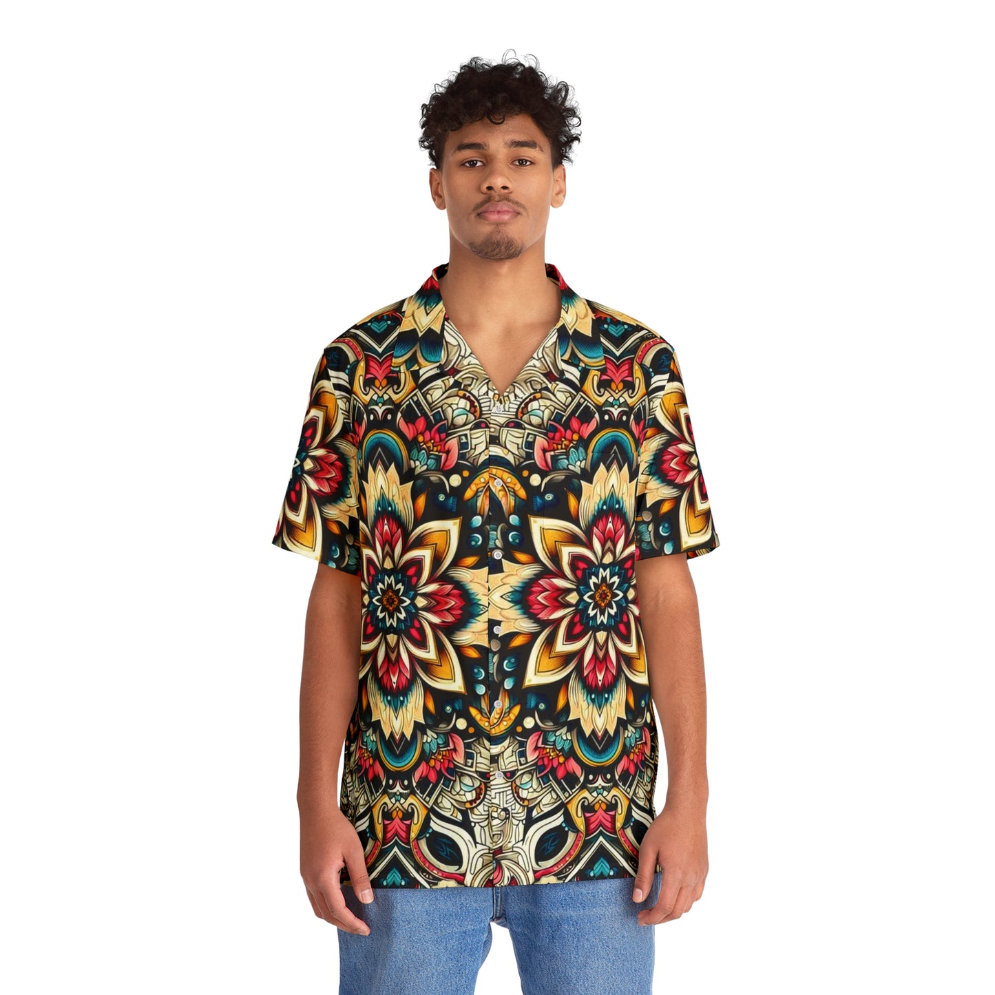 Juicy Clams Men's Hawaiian Shirt (H063)