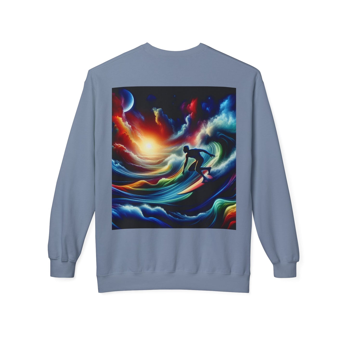 Juicy Clams Unisex Midweight Fleece Crewneck Sweatshirt (D032)