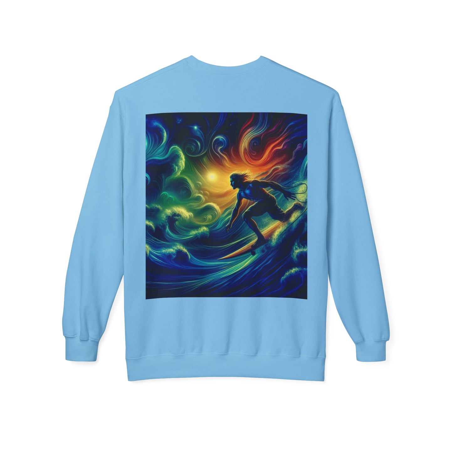 Juicy Clams Unisex Midweight Fleece Crewneck Sweatshirt (D028)