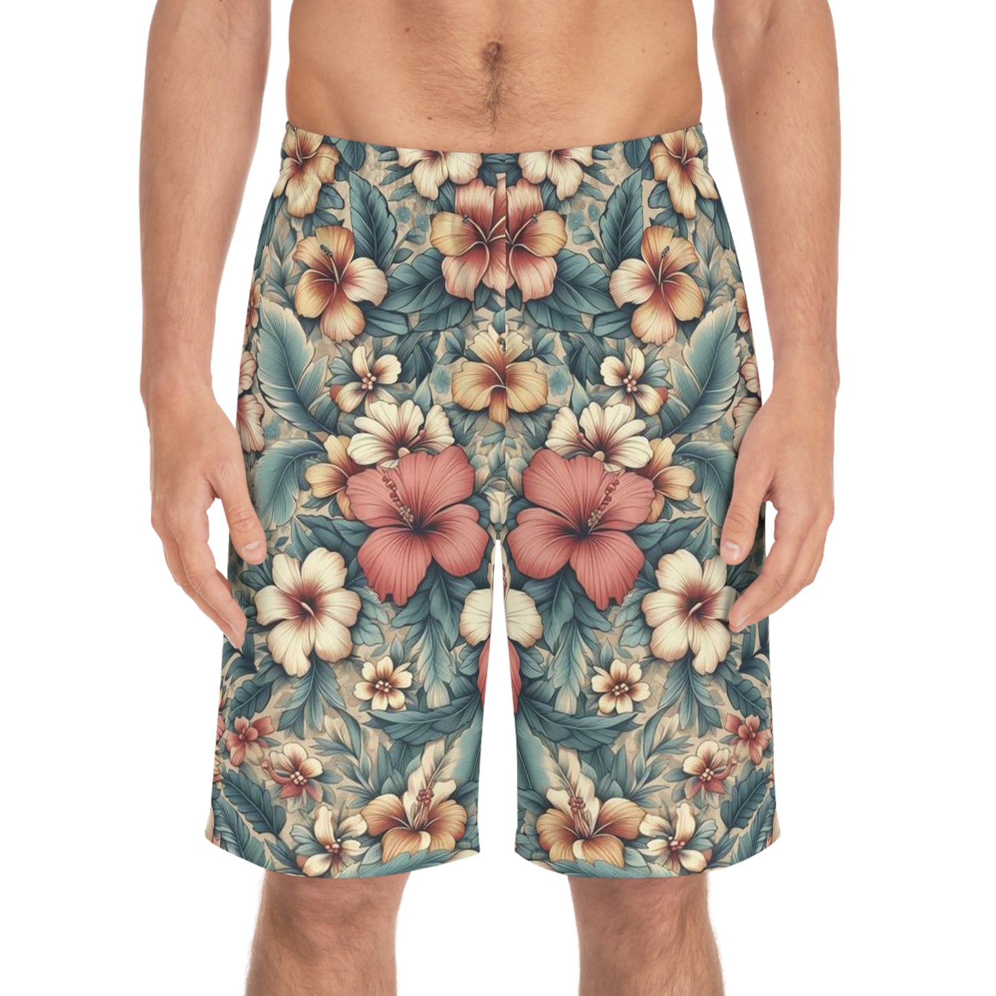 Juicy Clams Men's Board Shorts (1096)