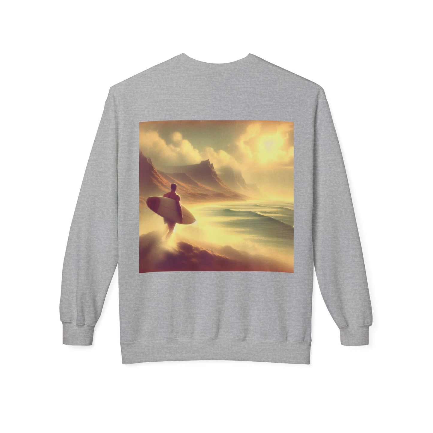 Juicy Clams Unisex Midweight Fleece Crewneck Sweatshirt (V047)