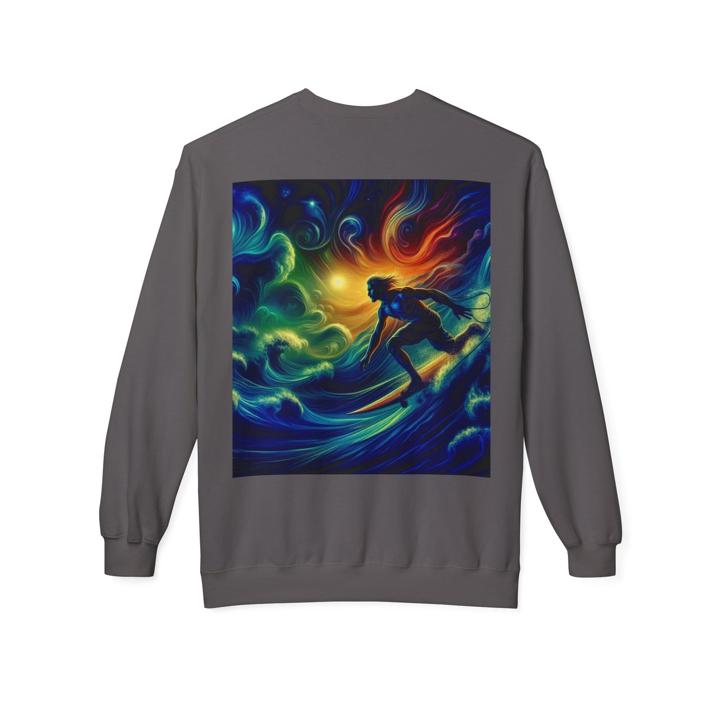 Juicy Clams Unisex Midweight Fleece Crewneck Sweatshirt (D028)