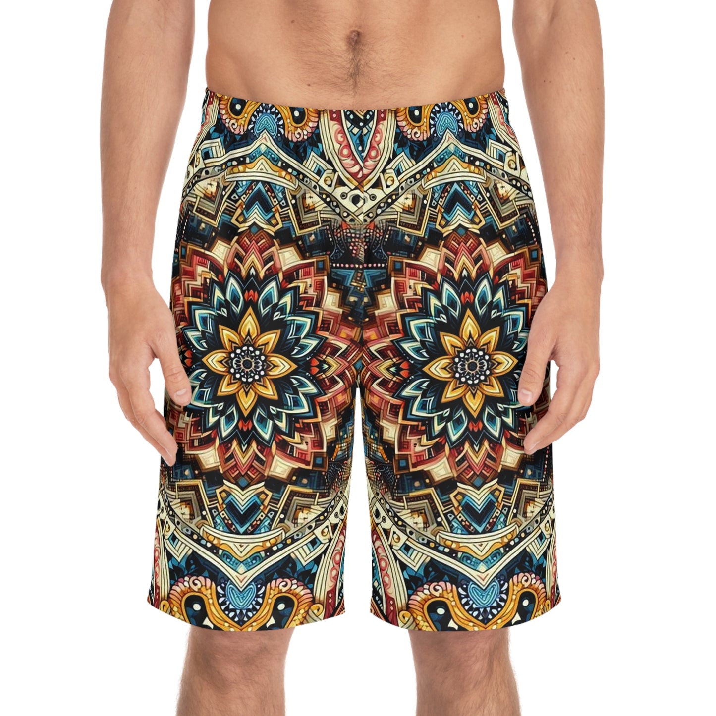Juicy Clams Men's Board Shorts (H073)