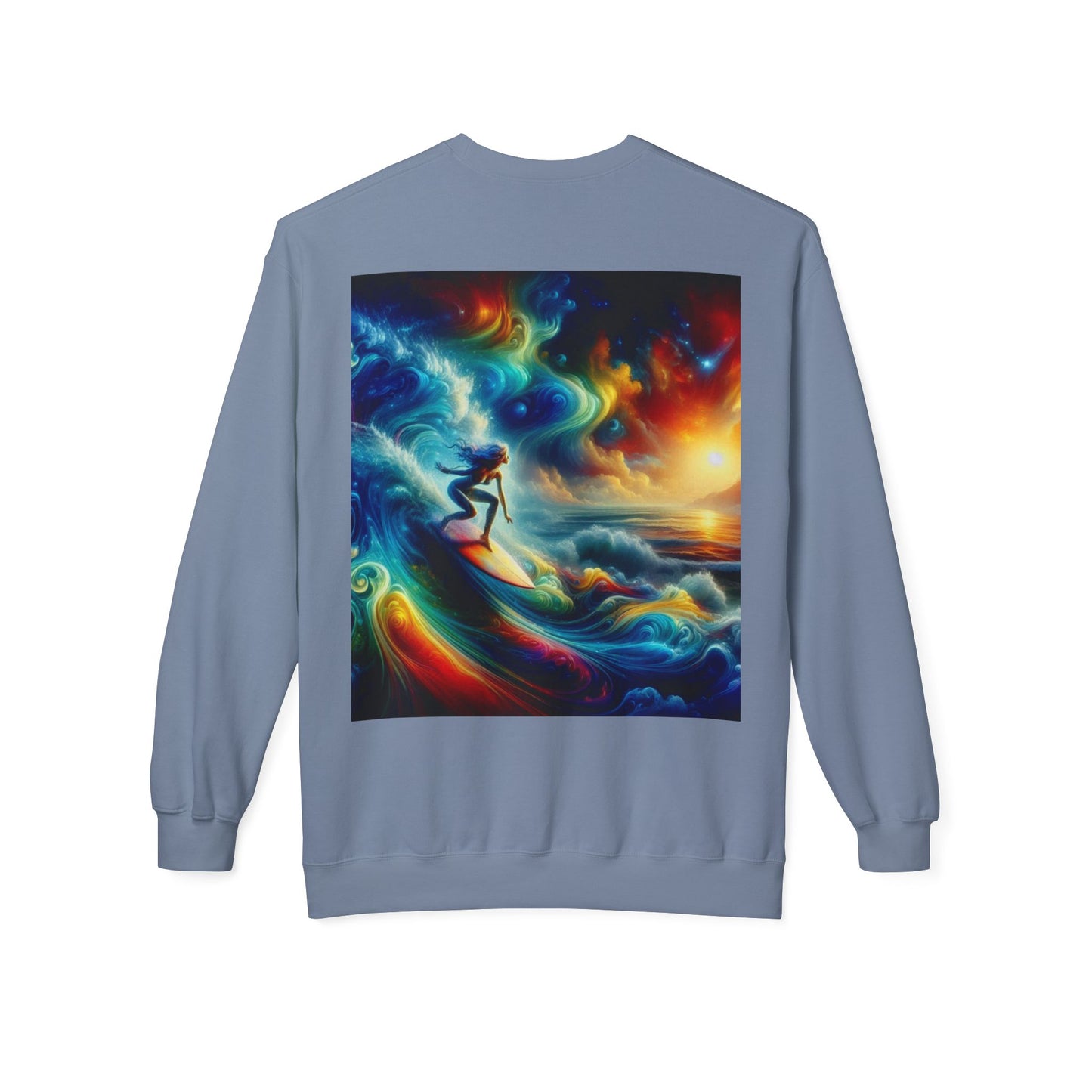 Juicy Clams Unisex Midweight Fleece Crewneck Sweatshirt (D035)