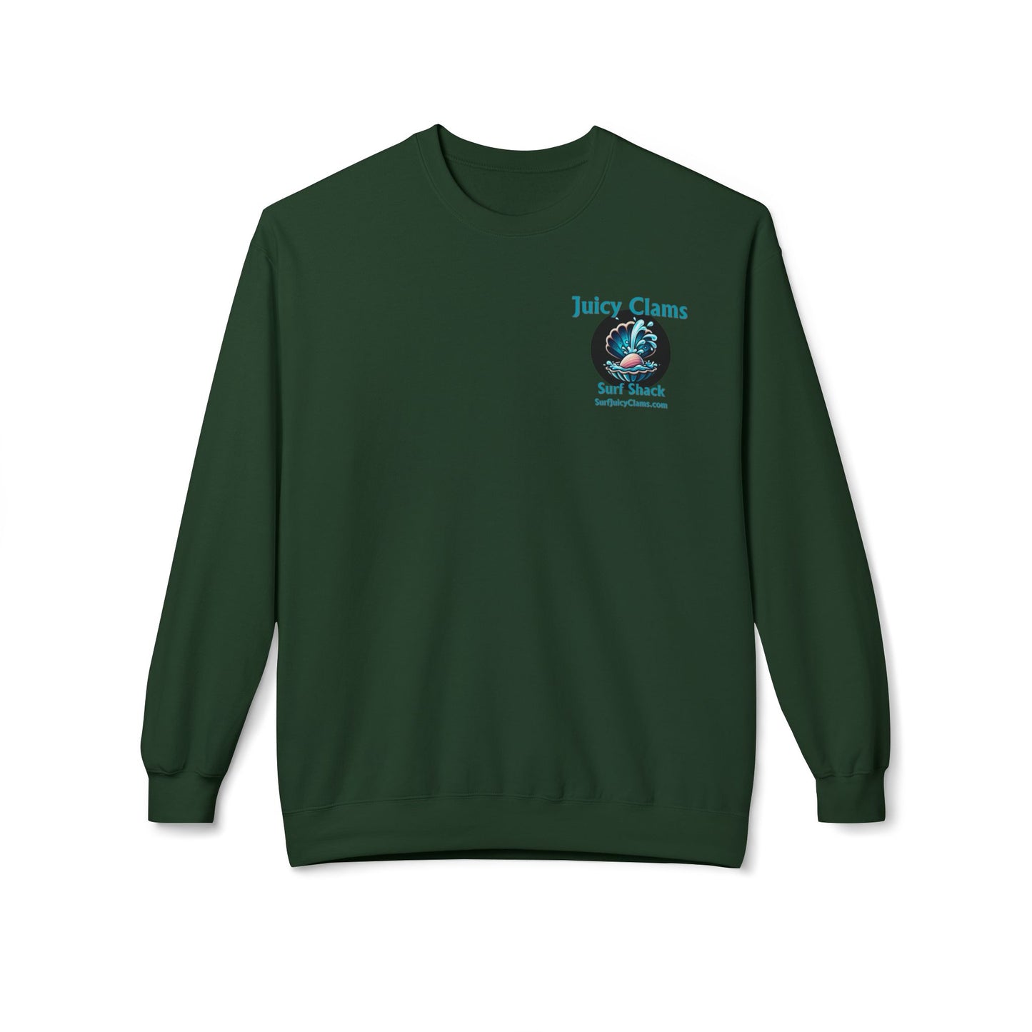 Juicy Clams Unisex Midweight Sweatshirt (A004)