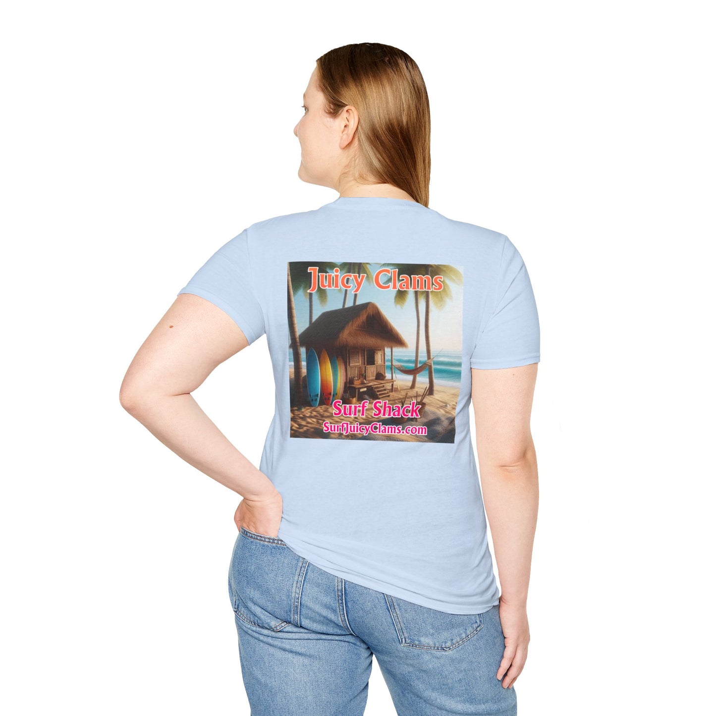 Juicy Clams Unisex Logo T-Shirt (S004)