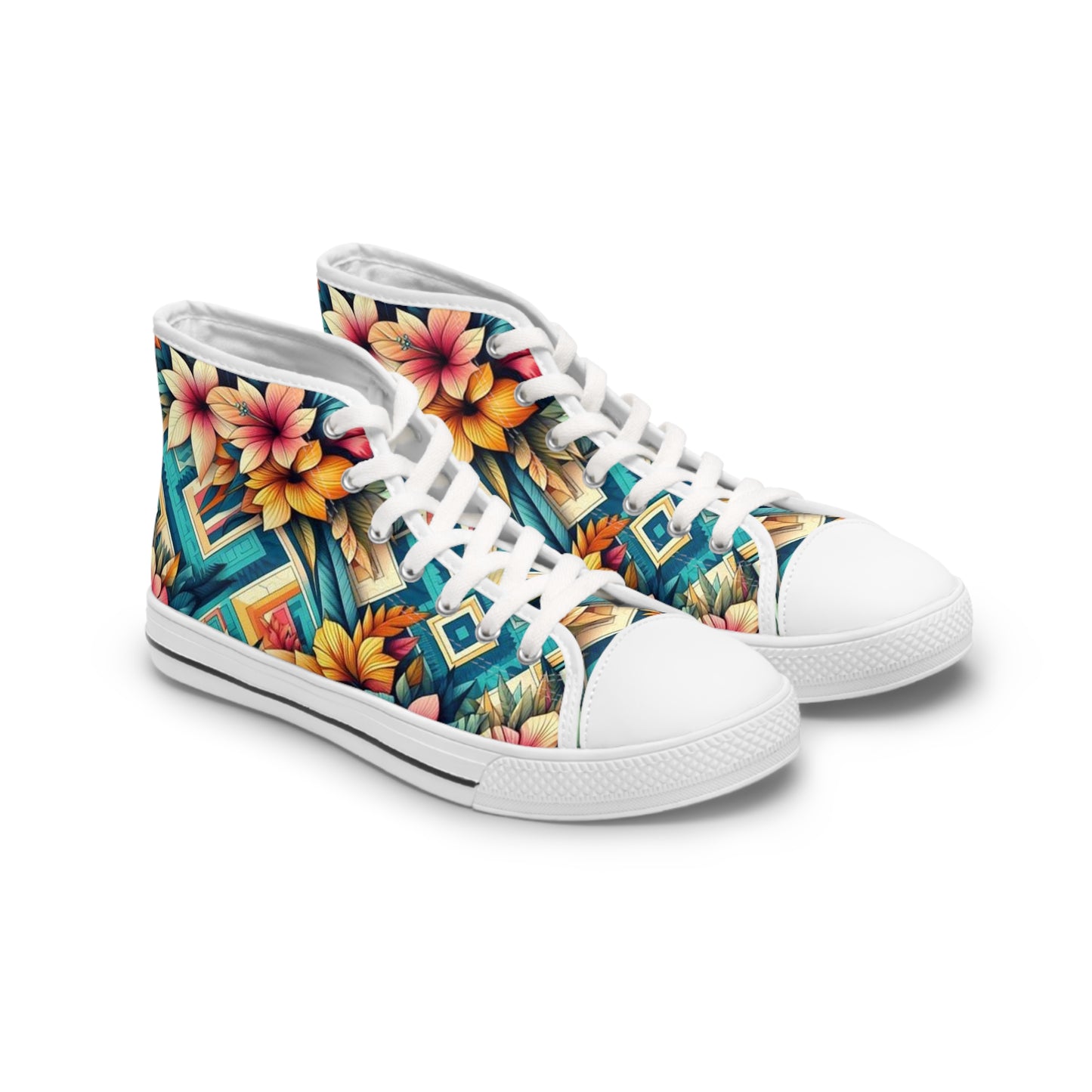 Juicy Clams Women's High Top Sneakers (H163)