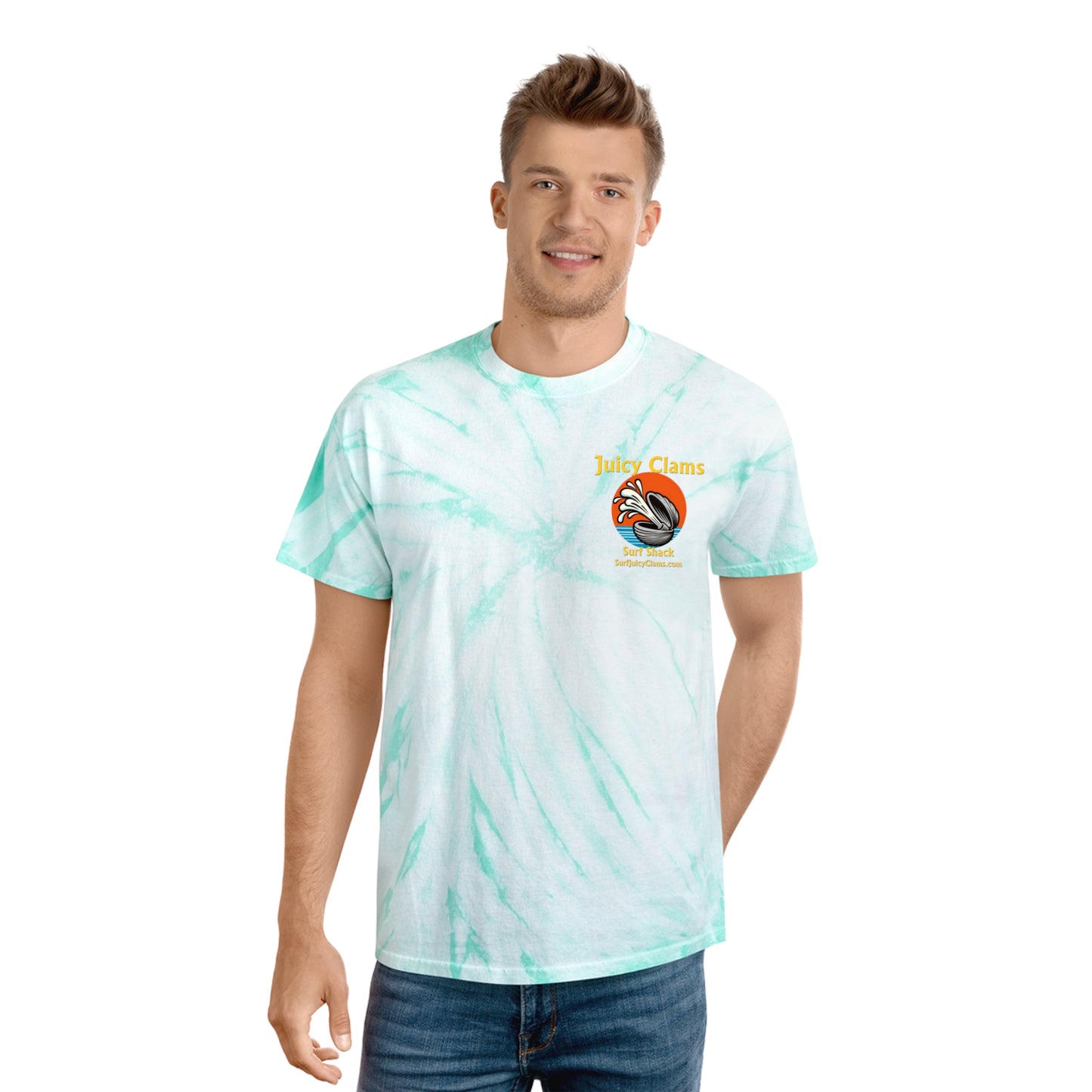 Juicy Clams Tie-Dye Cyclone Tee (L005)