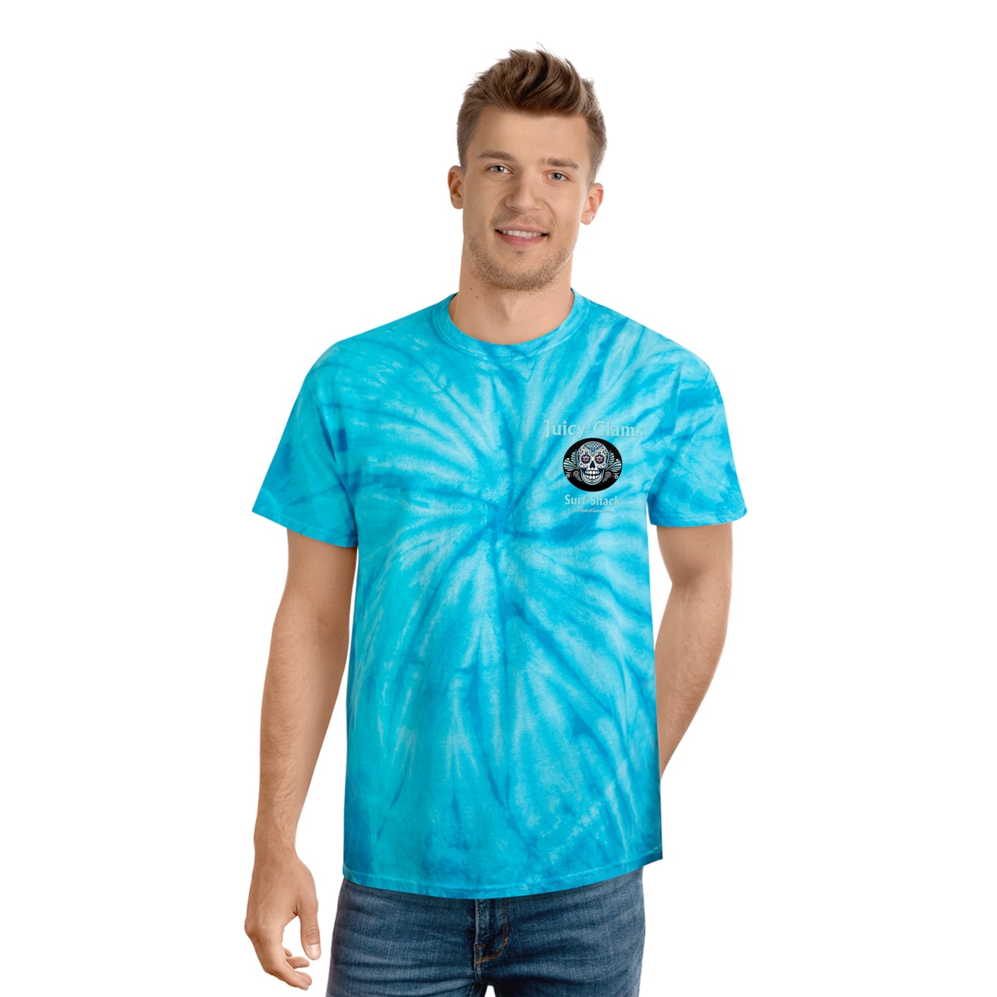 Juicy Clams Tie-Dye Cyclone Tee (L006)